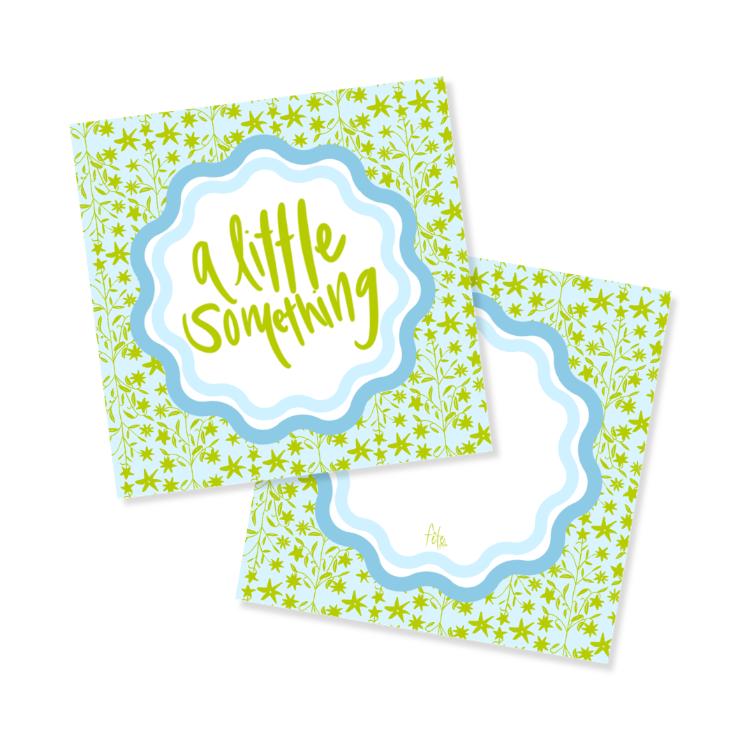 Garden of Fête Wildflower Tags or Stickers