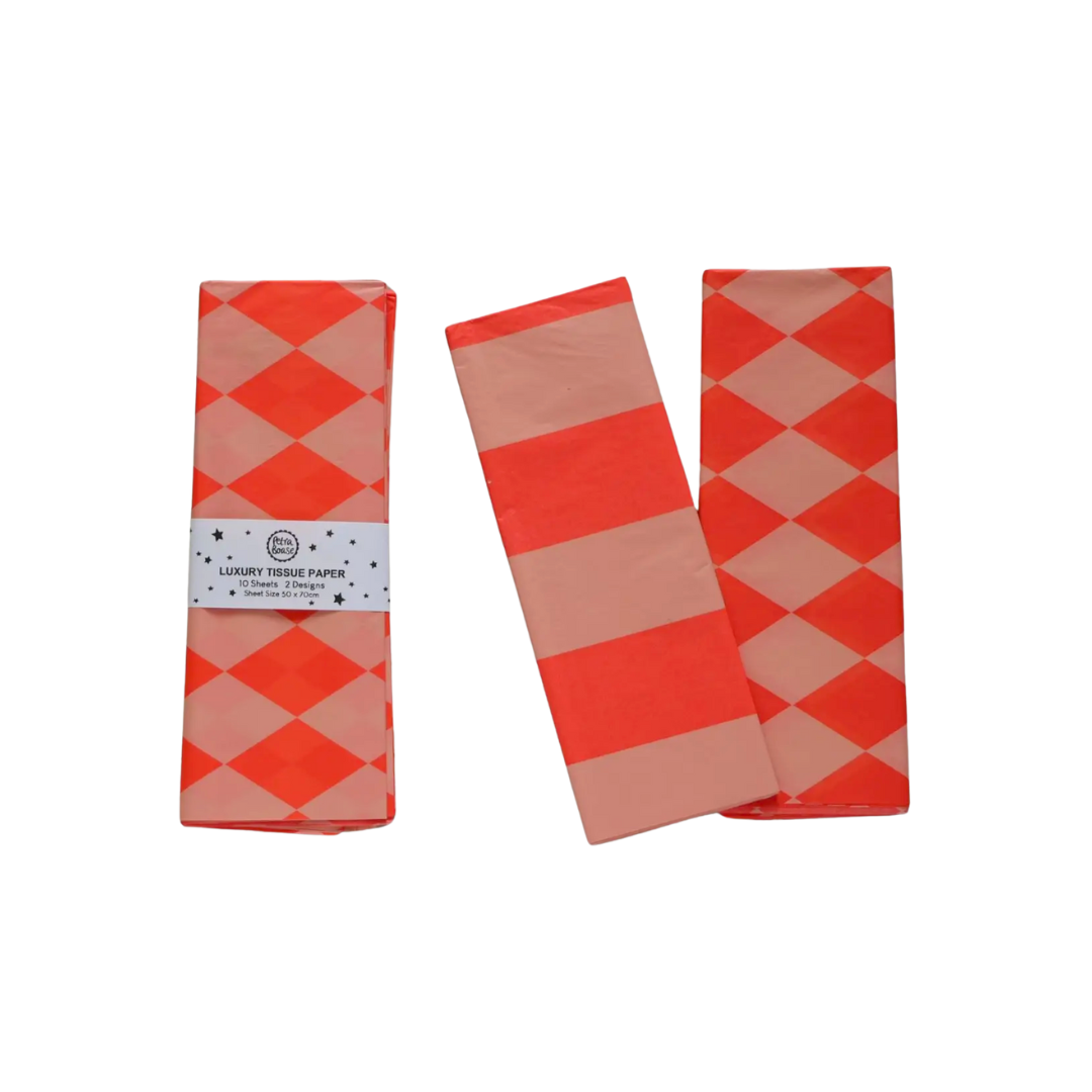 Lux Patterned Tissue Pape