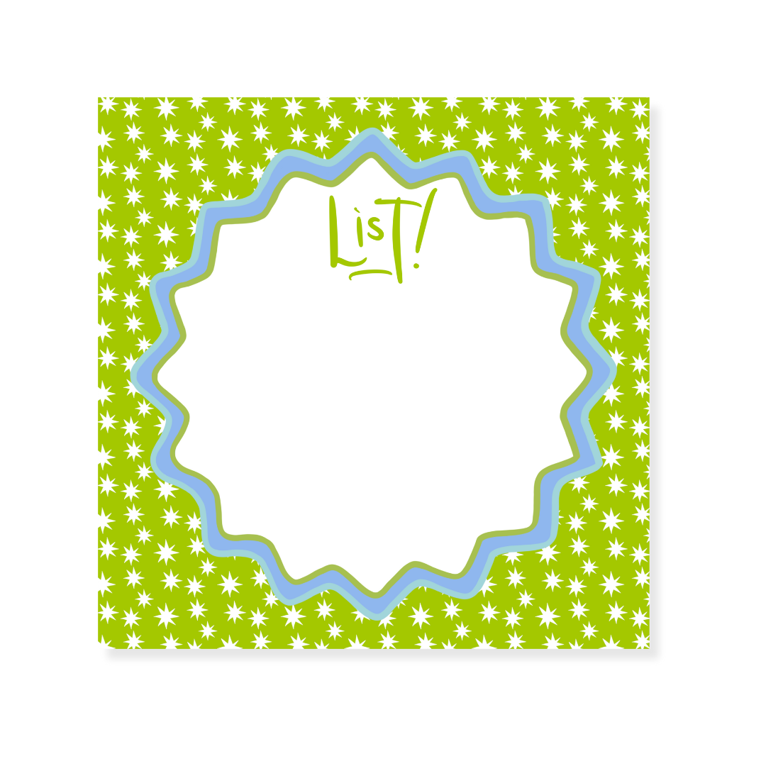 Lime Star Classics Notepad