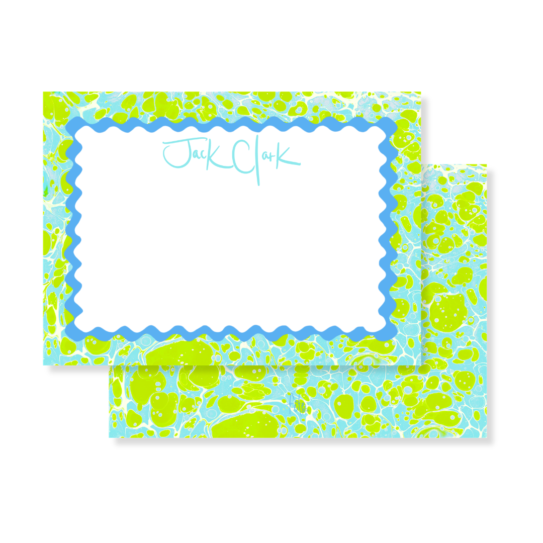 Spring Marble Stationery