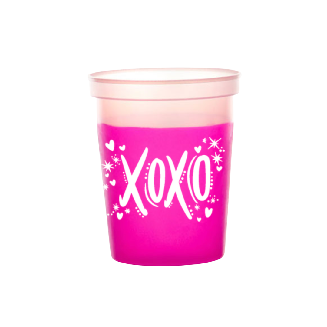 Coloring Changing XOXO Cups