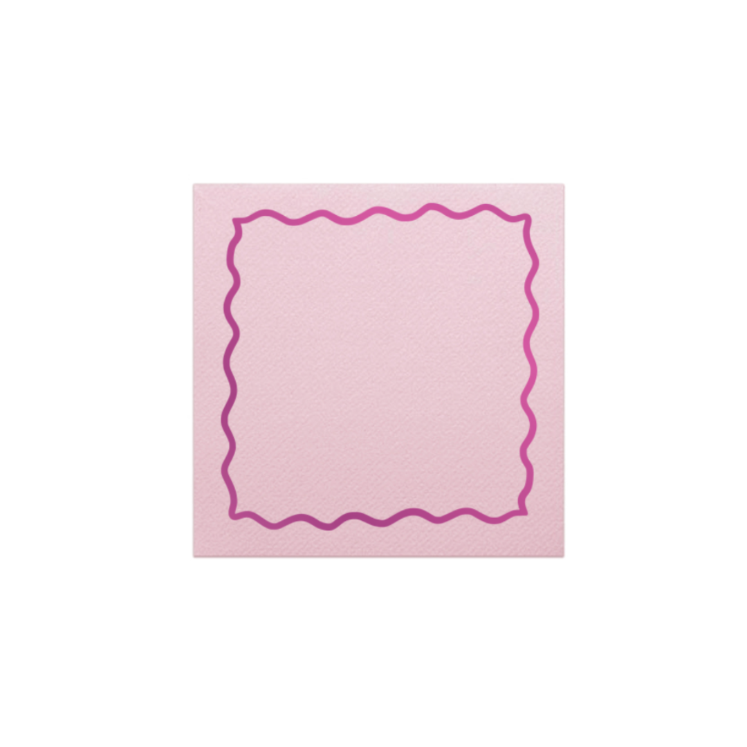Wavy Outline Napkins