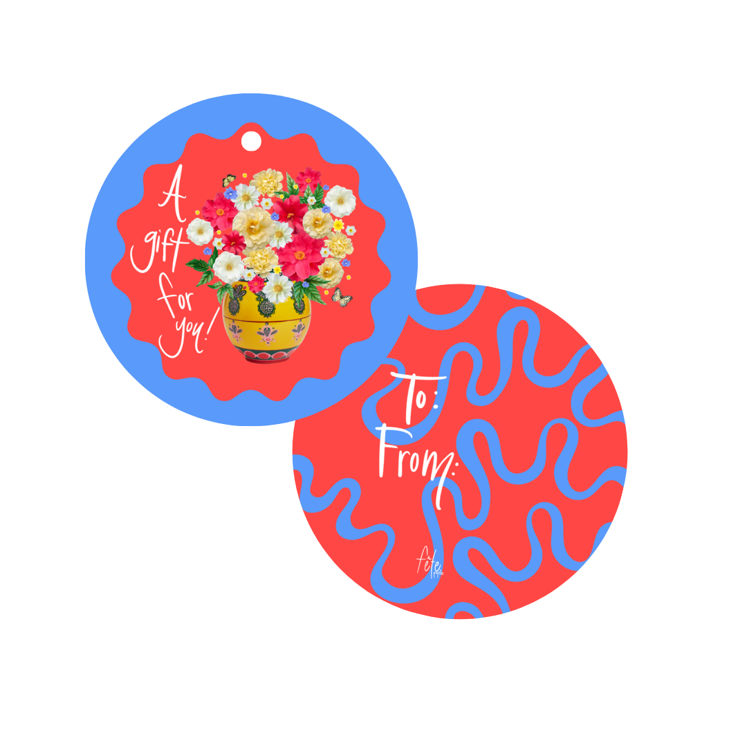 Karey Bancroft x FP Blue Gift Tags