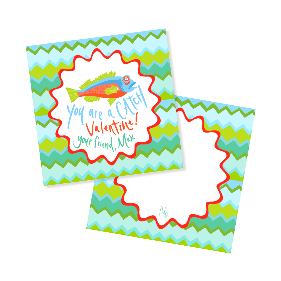 You're a Catch! Tags or Stickers