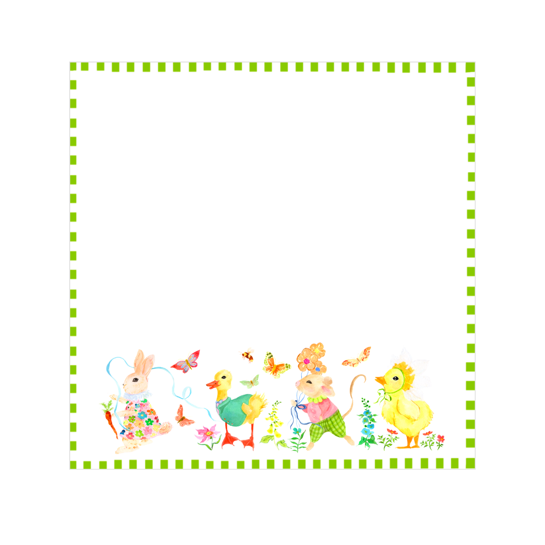 Nina Rosner for Fête Papier Spring Party Animals Notepad