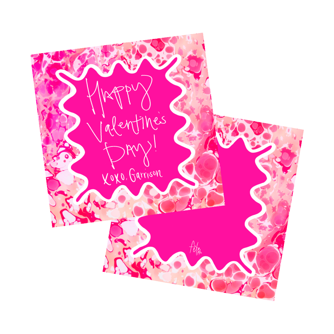 Sweet Marble Tags or Stickers