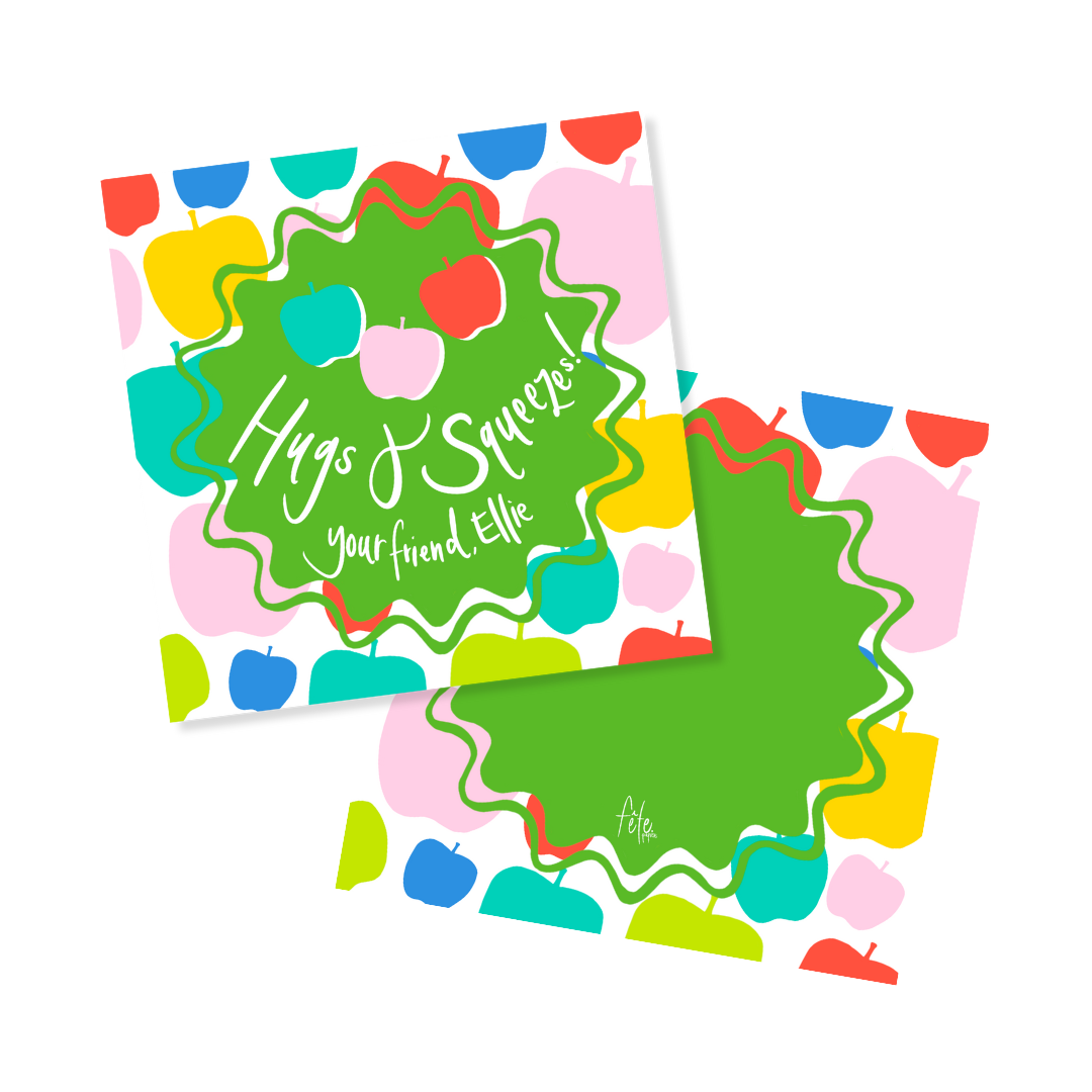 Apple Squeezes! Tags or Stickers
