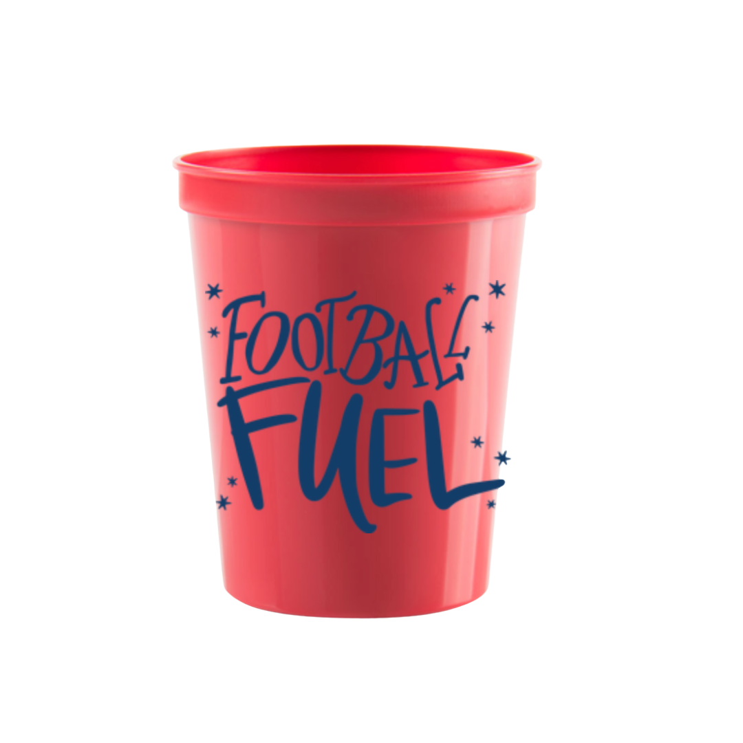Set of 10 Football Fuel Cups