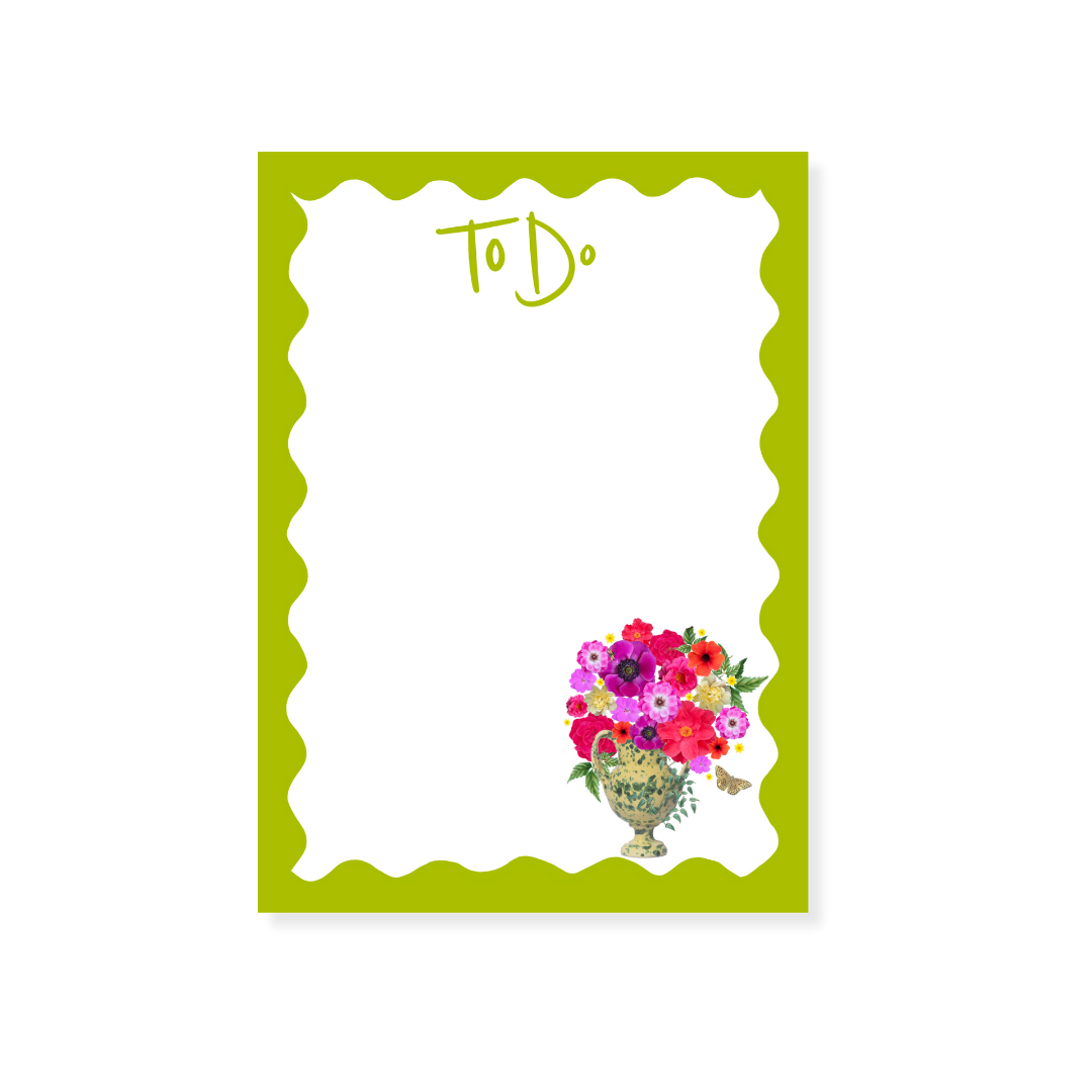 Karey Bancroft x FP Green Notepad