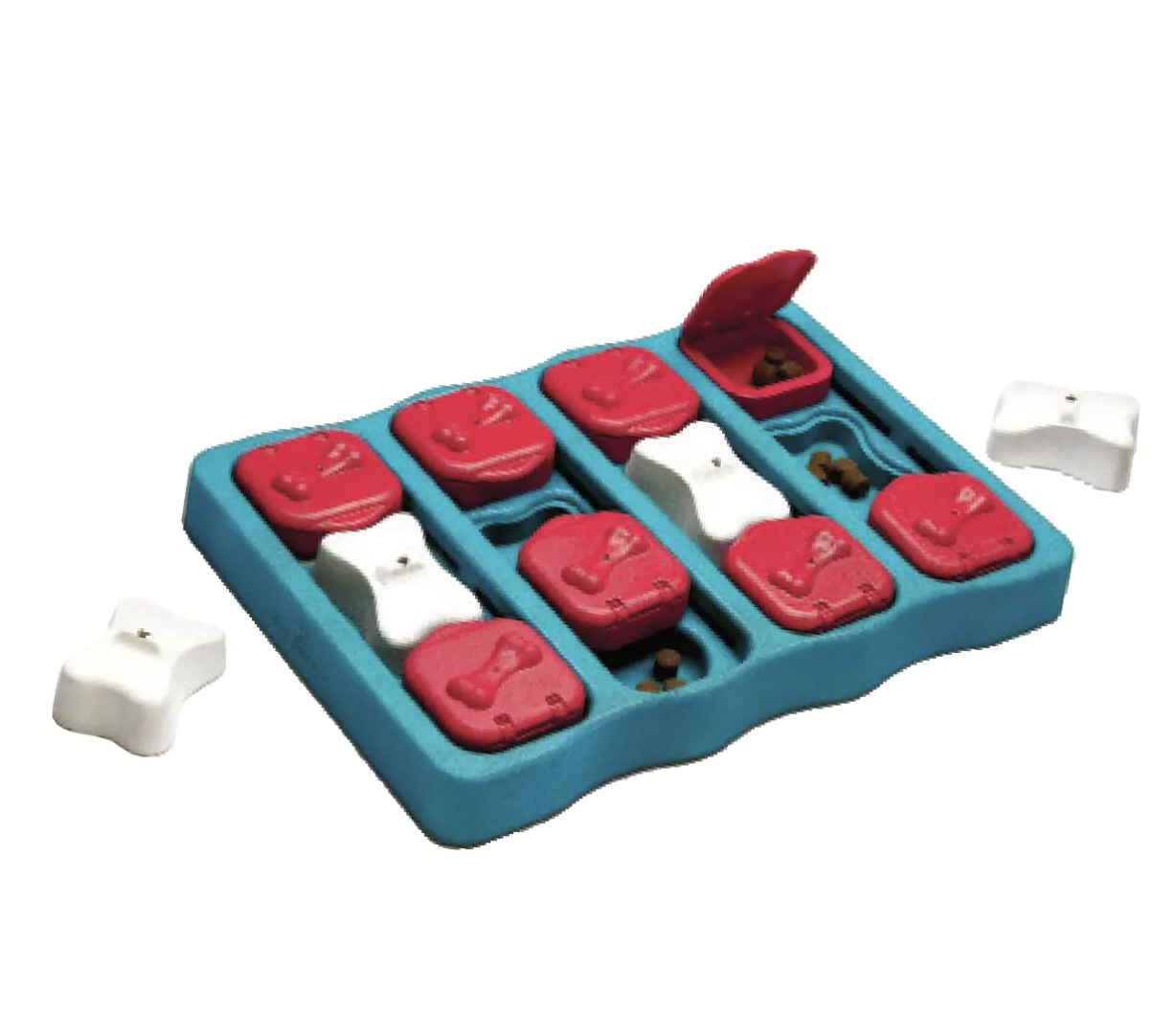 Nina Ottosson Brick Puzzle Dog Toy - Level 2