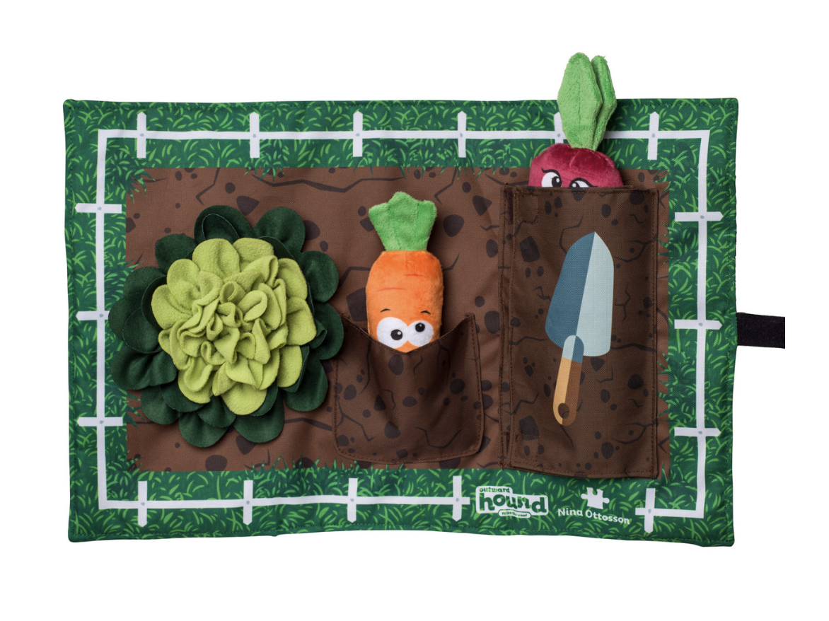 Nina Ottosson Activity Matz Garden Game Dog Puzzle Mat - Level 2