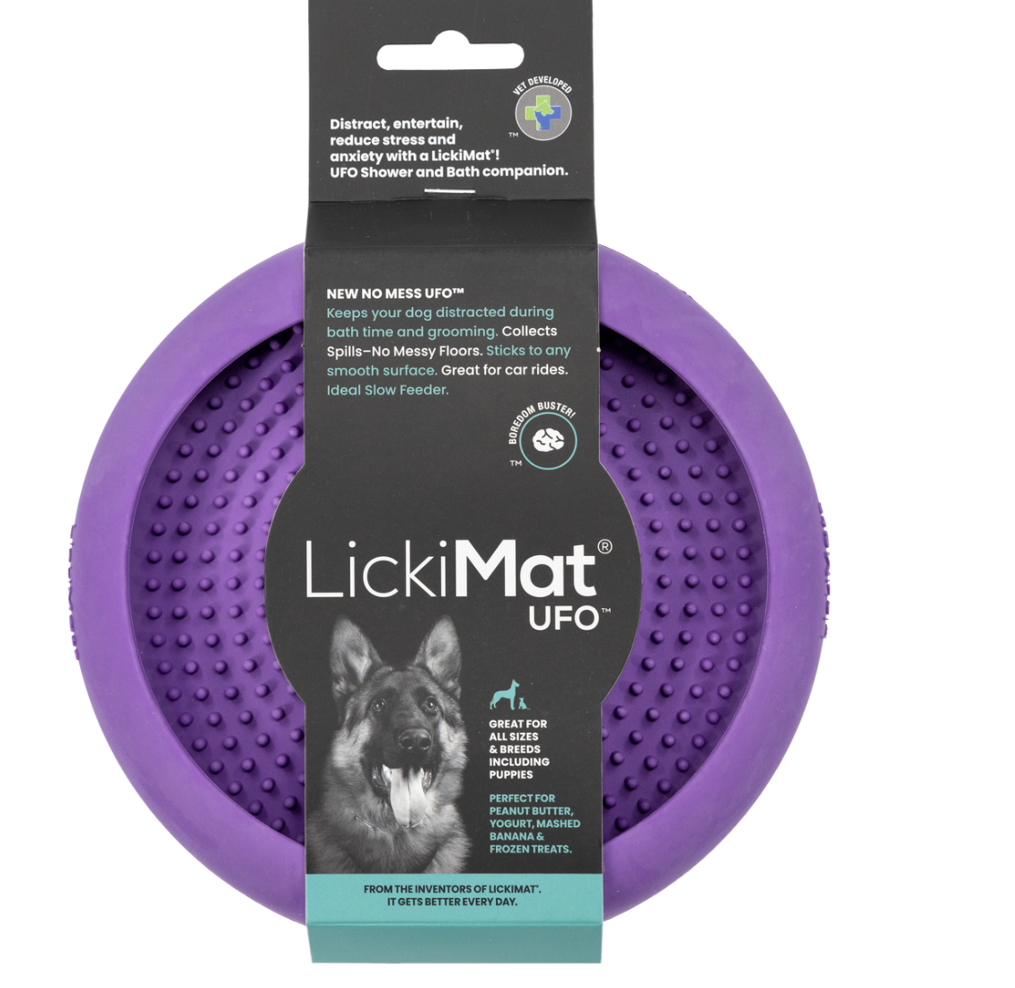 LickiMat UFO Dog Slow Feeder Mat