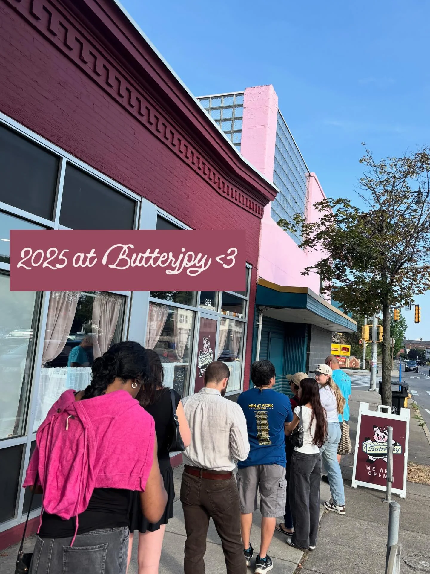 We&rsquo;re forever grateful for the love you&rsquo;ve shown Butterjoy in 2025 and cannot thank you enough for your support 🫶🥹🥐 

Pictured are some of my fav Butterjoy moments from this year. Production behind the scenes, morning lines, and our pa