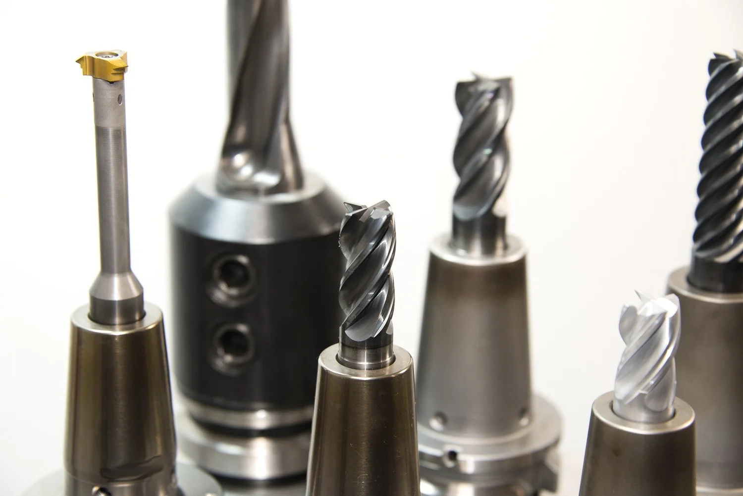 Precision milling cutters and tool holders