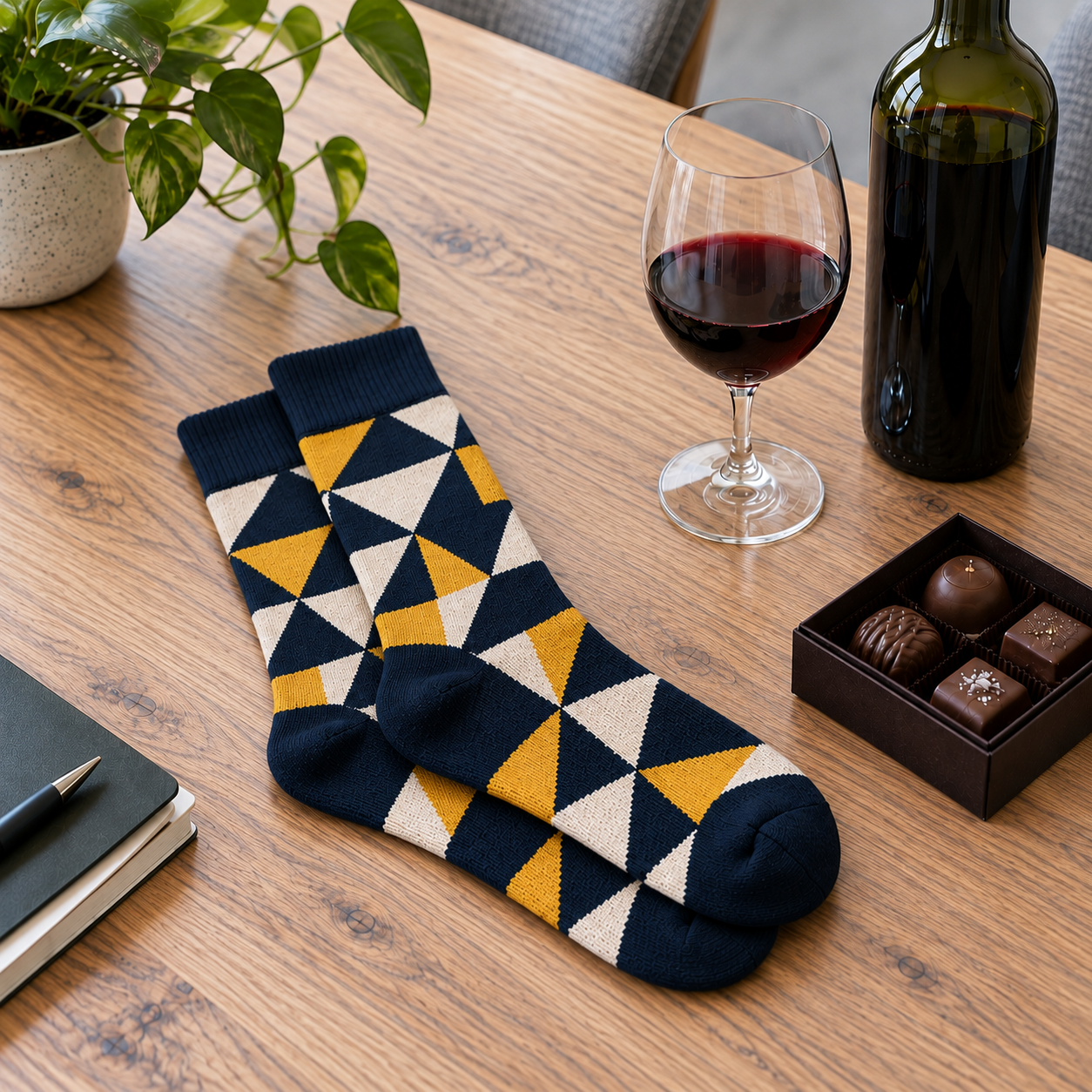 Custom Socks vs. Wine and Chocolate as Corporate Gifts