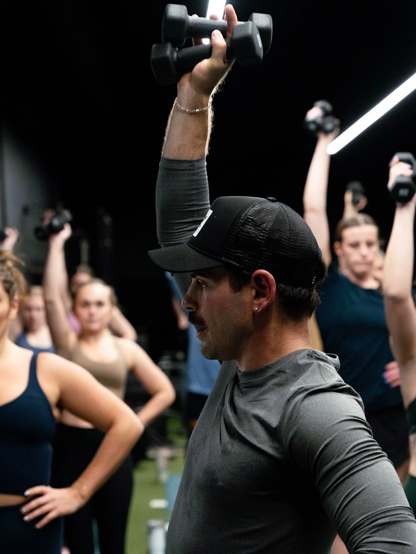 Sculpt classes by @spokefitnessrochester were goin&rsquo; off on the turf last night with post-pump sauna sessions to recover afterward! Thank you to Spoke Cycle, @spol95 and everyone who joined us!