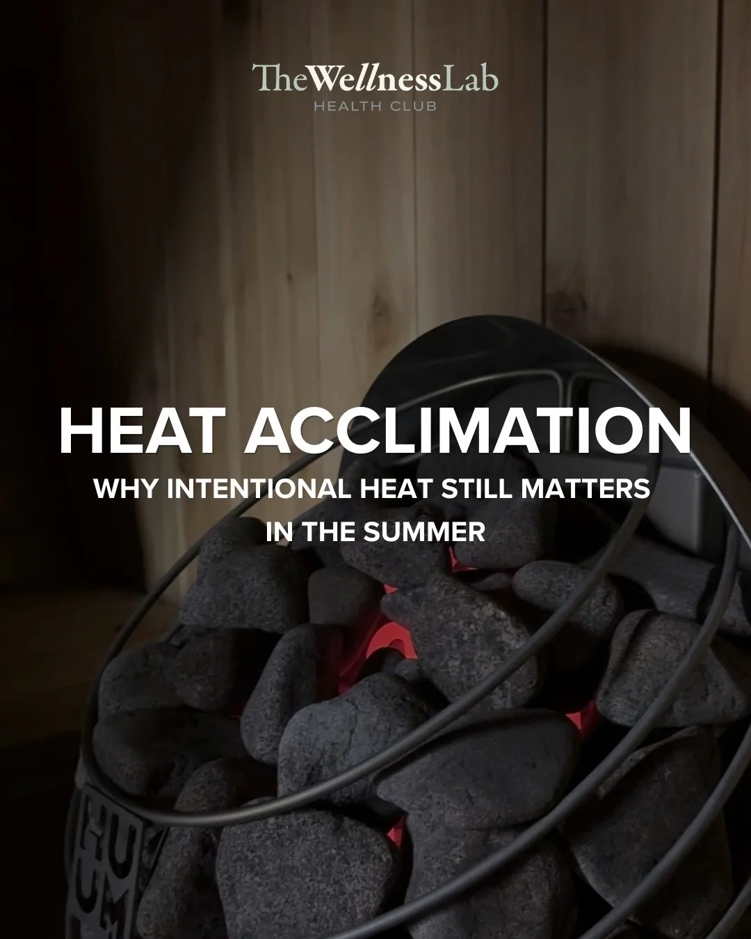 Why sauna still matters in the summer. 

Heat acclimation is your body&rsquo;s way of getting better at handling heat from sweating earlier, reducing strain and helping support endurance and recovery.

Controlled heat.
Consistent exposure.
Real adapt