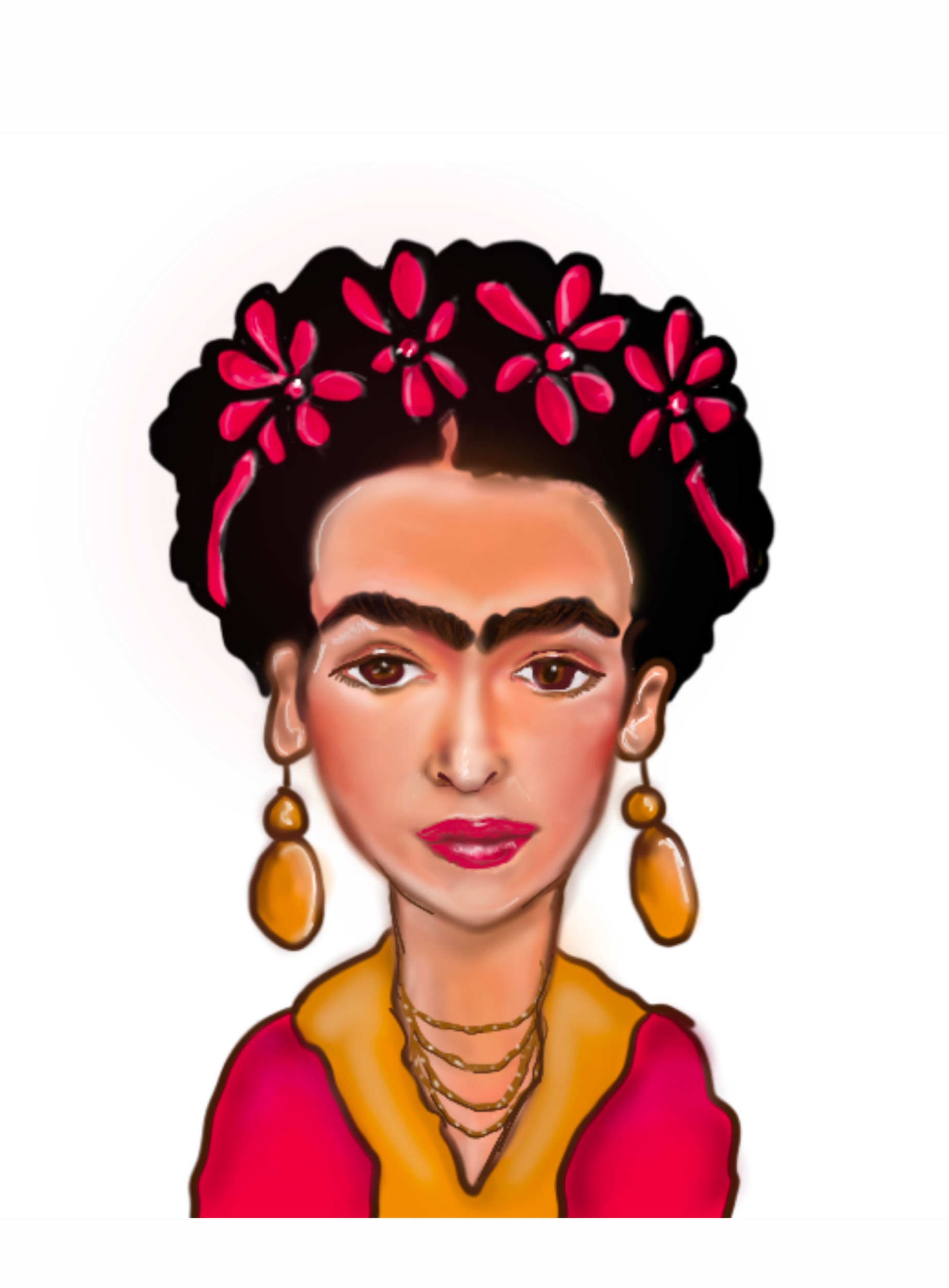 Frida Kahlo Coloring/Cutout Book