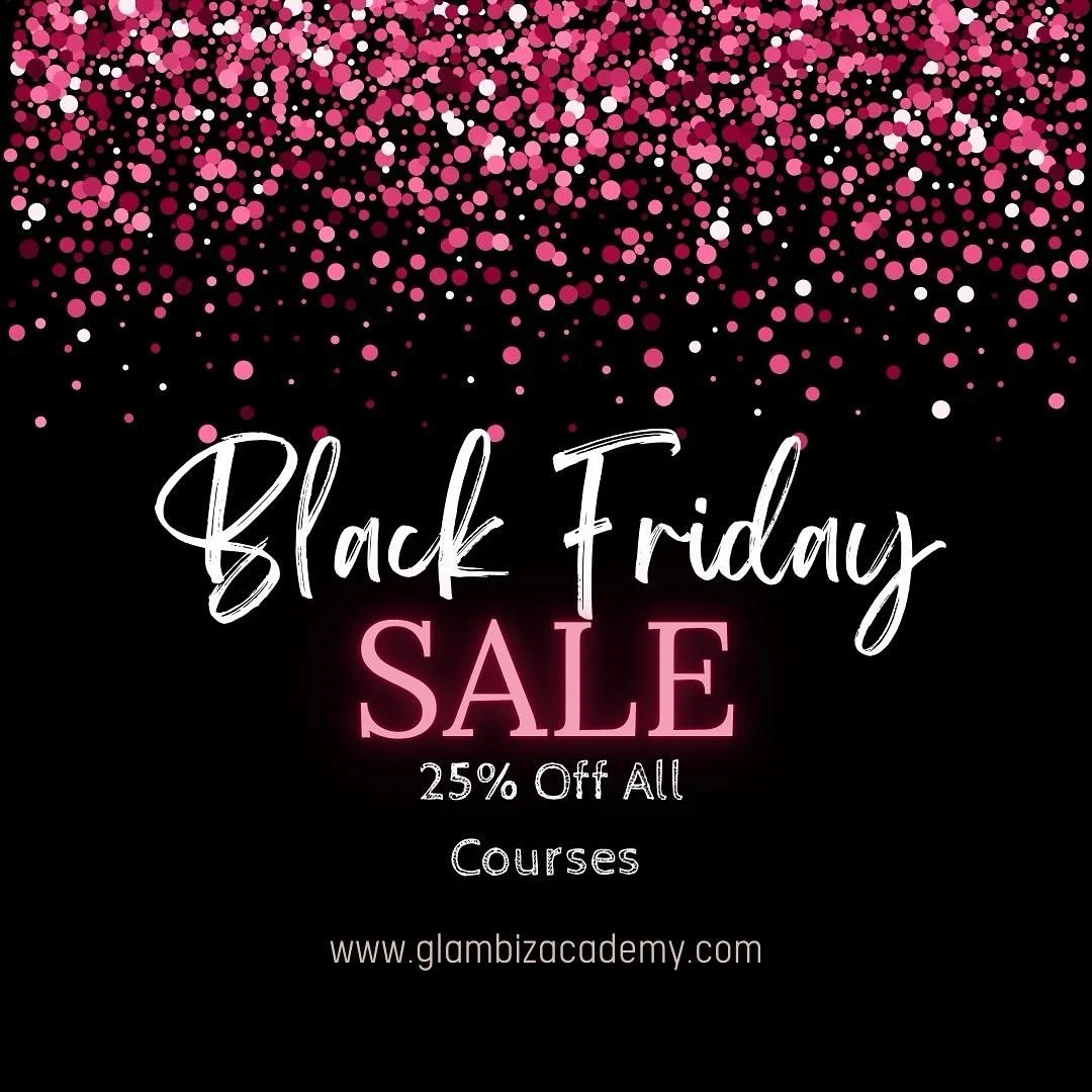 🎉 Black Friday Sale is HERE! 🎉

🚨 25% OFF ALL COURSES 🚨 For a limited time only, you can snag the tools to transform your beauty business into the empire you&rsquo;ve been dreaming about.

✨ Bridal Trial Mastery: Guaranteed Bookings Every Time
Ti