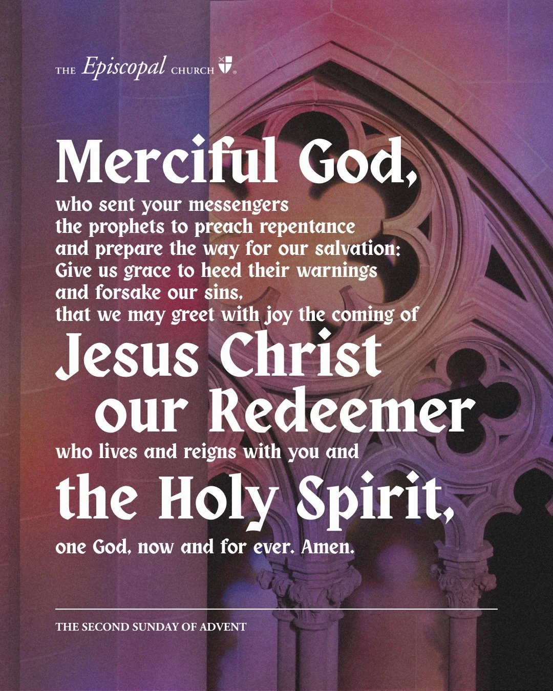 Tomorrow is the second Sunday of Advent! We are coming closer to the great celebration of Jesus' birth. Tomorrow at 9:30AM we mark this day with a special service of Advent Lessons &amp; Carols. The Adult Choir and the Atrium Singers have been workin