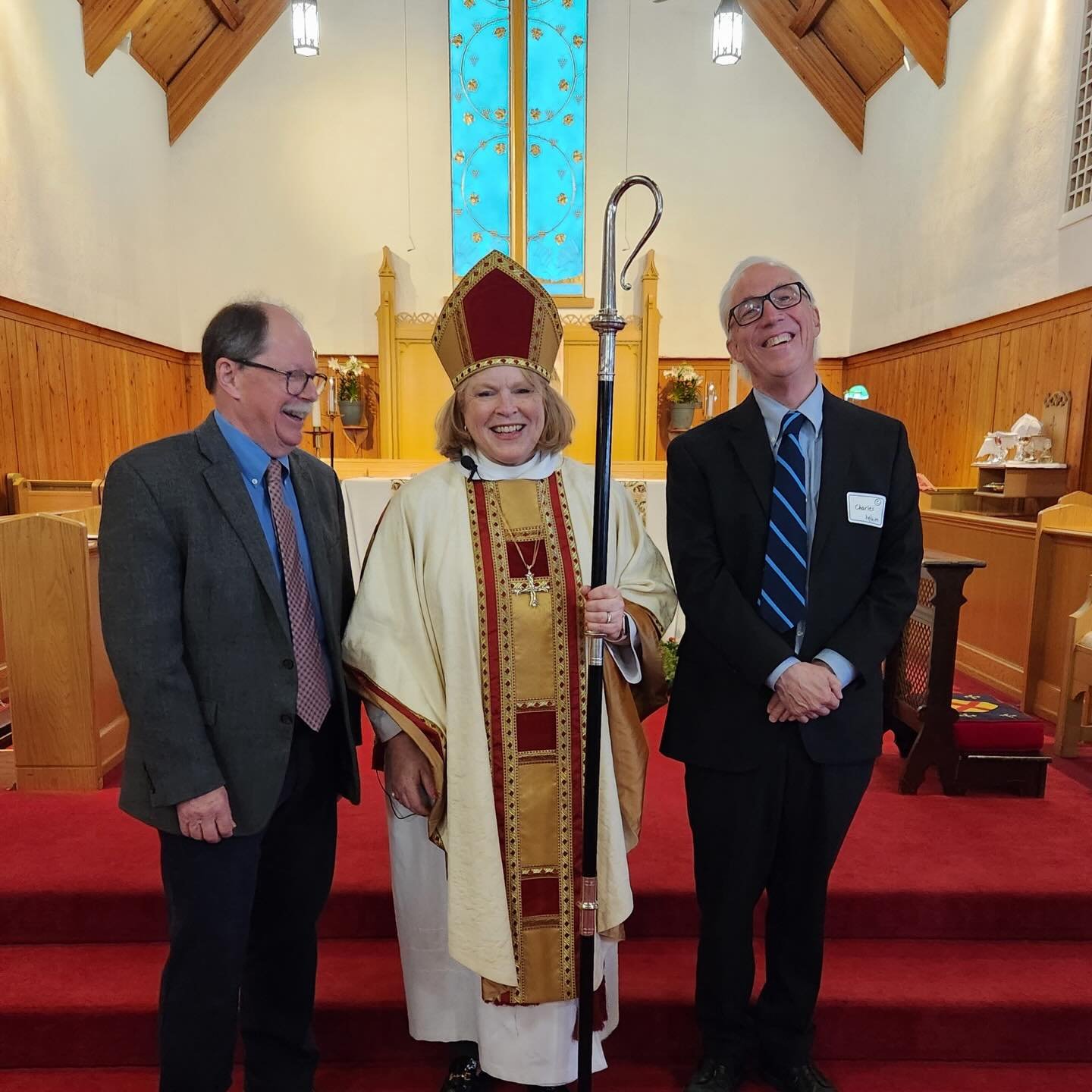 Hooray for Charles!! &mdash; who was confirmed last weekend by Bishop Julia and appointed Junior Warden last night by the Vestry. He gives so much to Redeemer and the broader community and we are grateful for all he does and who he is! 💕 ⛪️ 💕