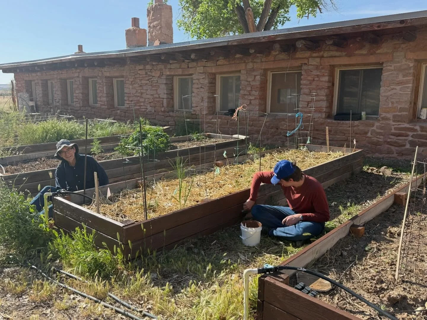 The Bluff Team has been busy! &mdash; helping with all sorts of projects around St. Christopher&rsquo;s, reveling in the beautiful landscape, and enjoying games and conversation each evening 🏔️ ⛪️ 🔨 #RedeemerLexington #CompanionParish #DioMass #Epi