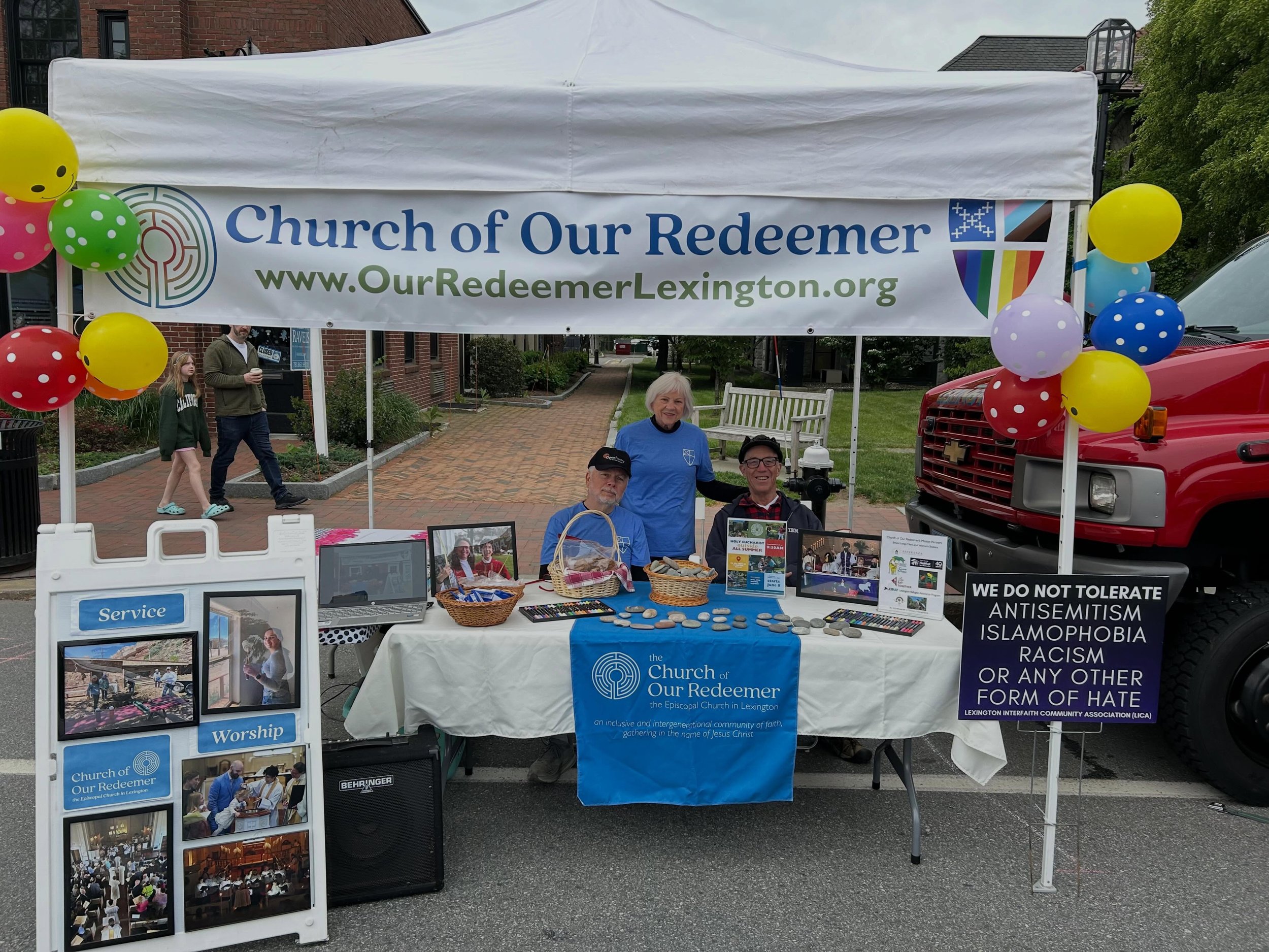 Hello Lexington (and beyond). Going to Lexington&rsquo;s Discovery Day today?  Stop by Redeemer&rsquo;s booth and say &ldquo;hi&rdquo;. Bring a friend by too! #RedeemerLexington #DiscoveryDay 🎉 ⛪️ 💕