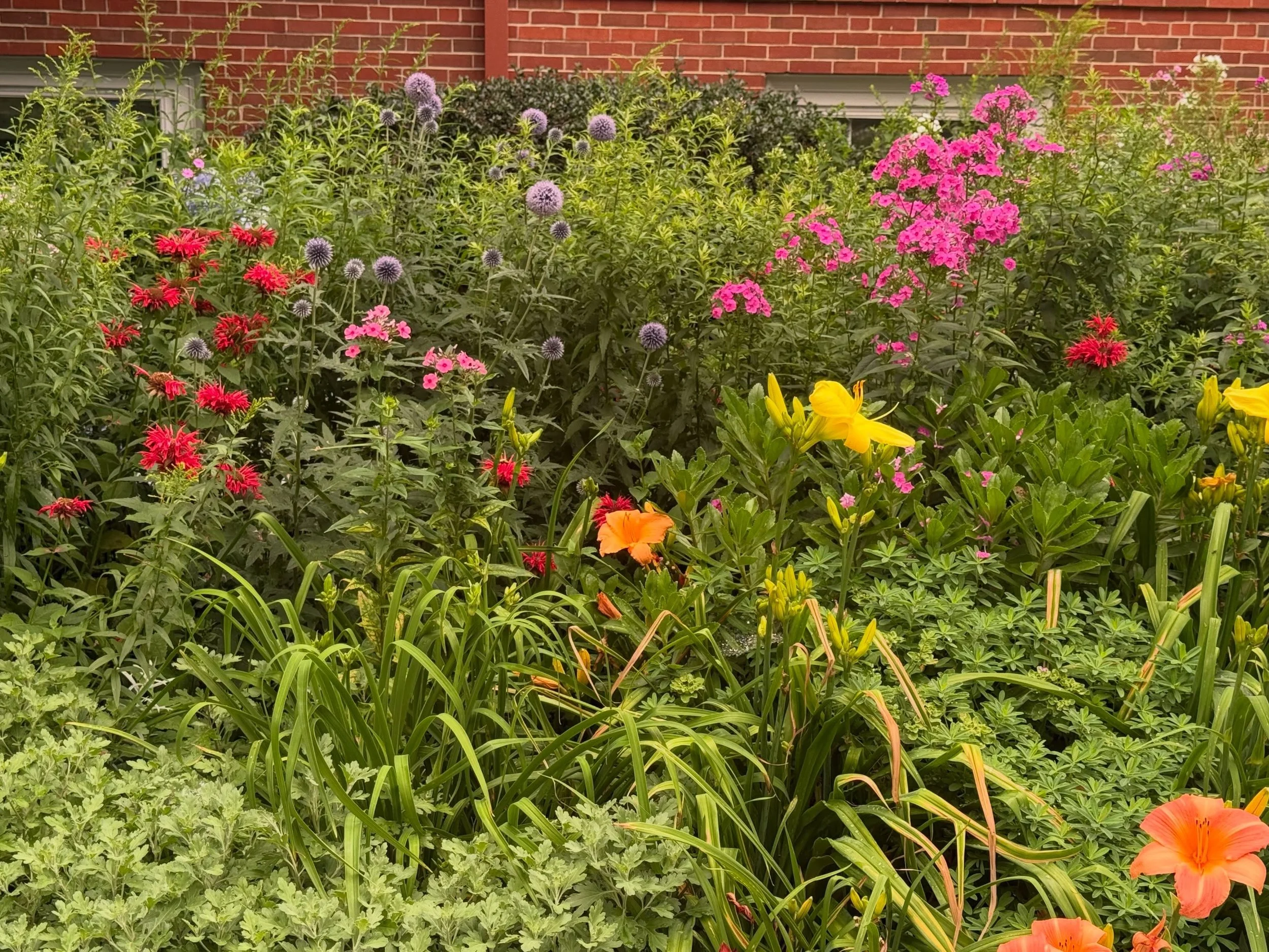 What wonderful gardens! We give great thanks to Ashley and all those who tend our gardens which offer such beauty to us and all who pass by 🌺 ⛪️ 🌺 #RedeemerLexington #ForTheBeautyOfThisEarth