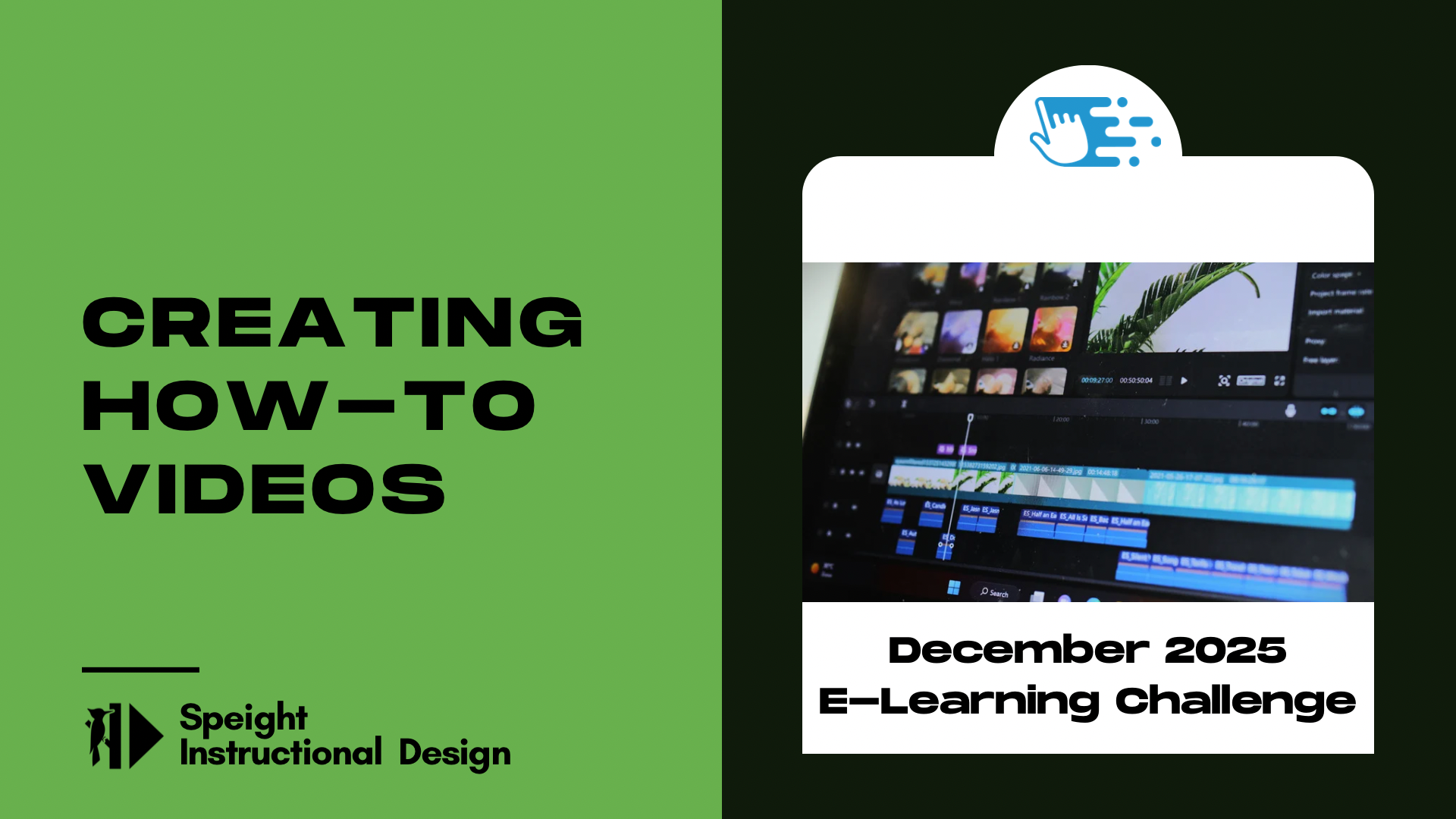 E-Learning Challenge: Creating How-To Videos