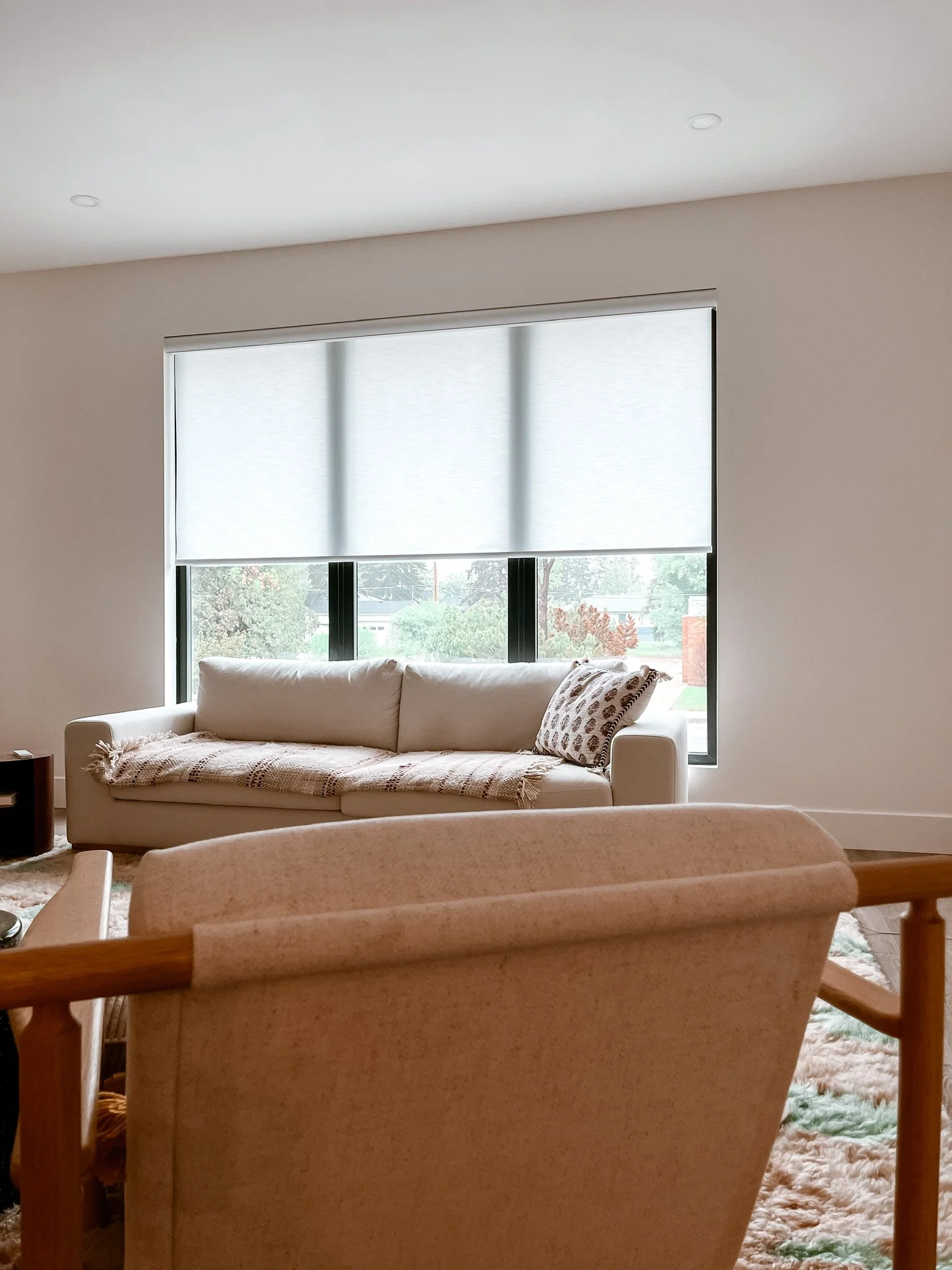 Roller Blind living room