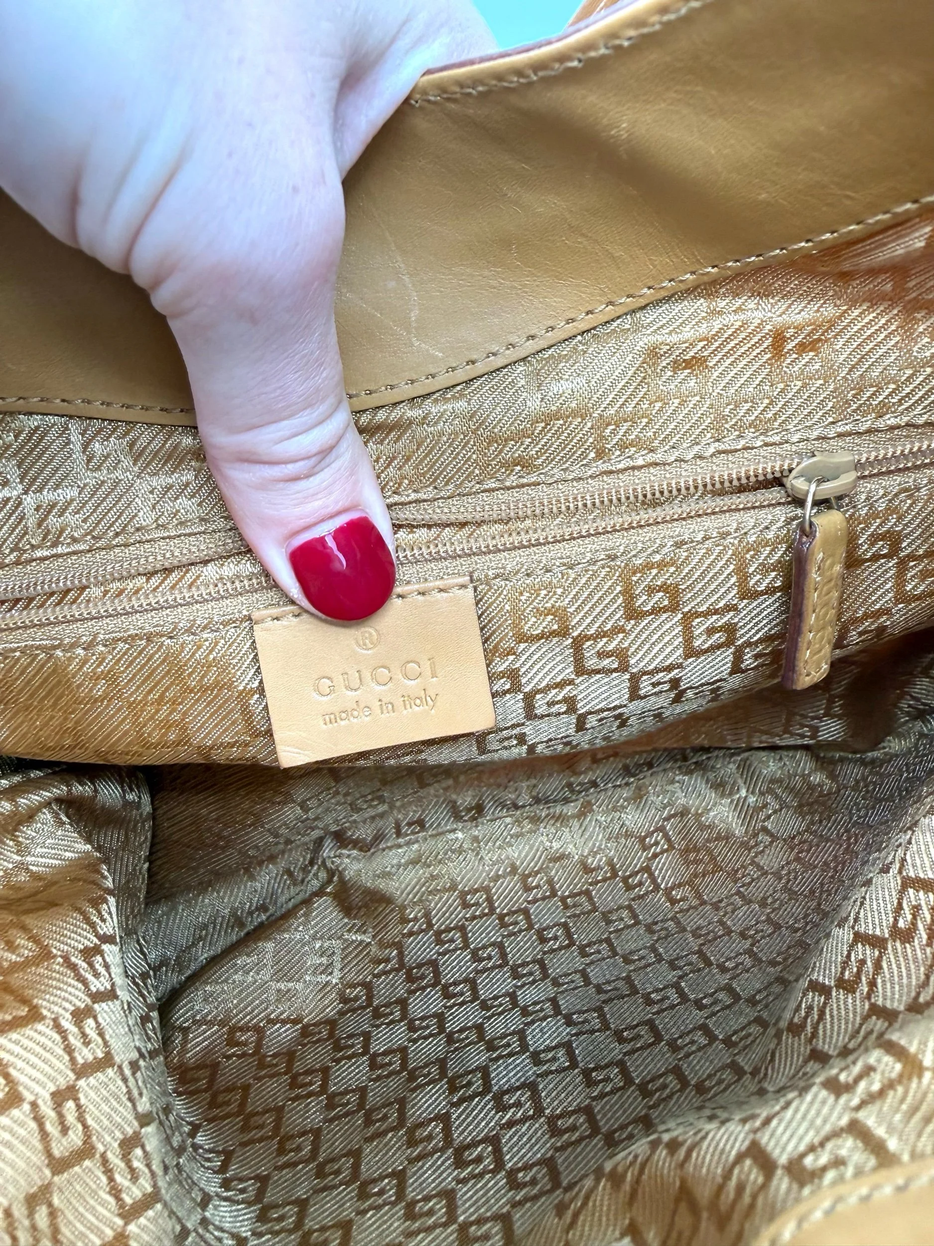 Gucci Jackie Bag Label