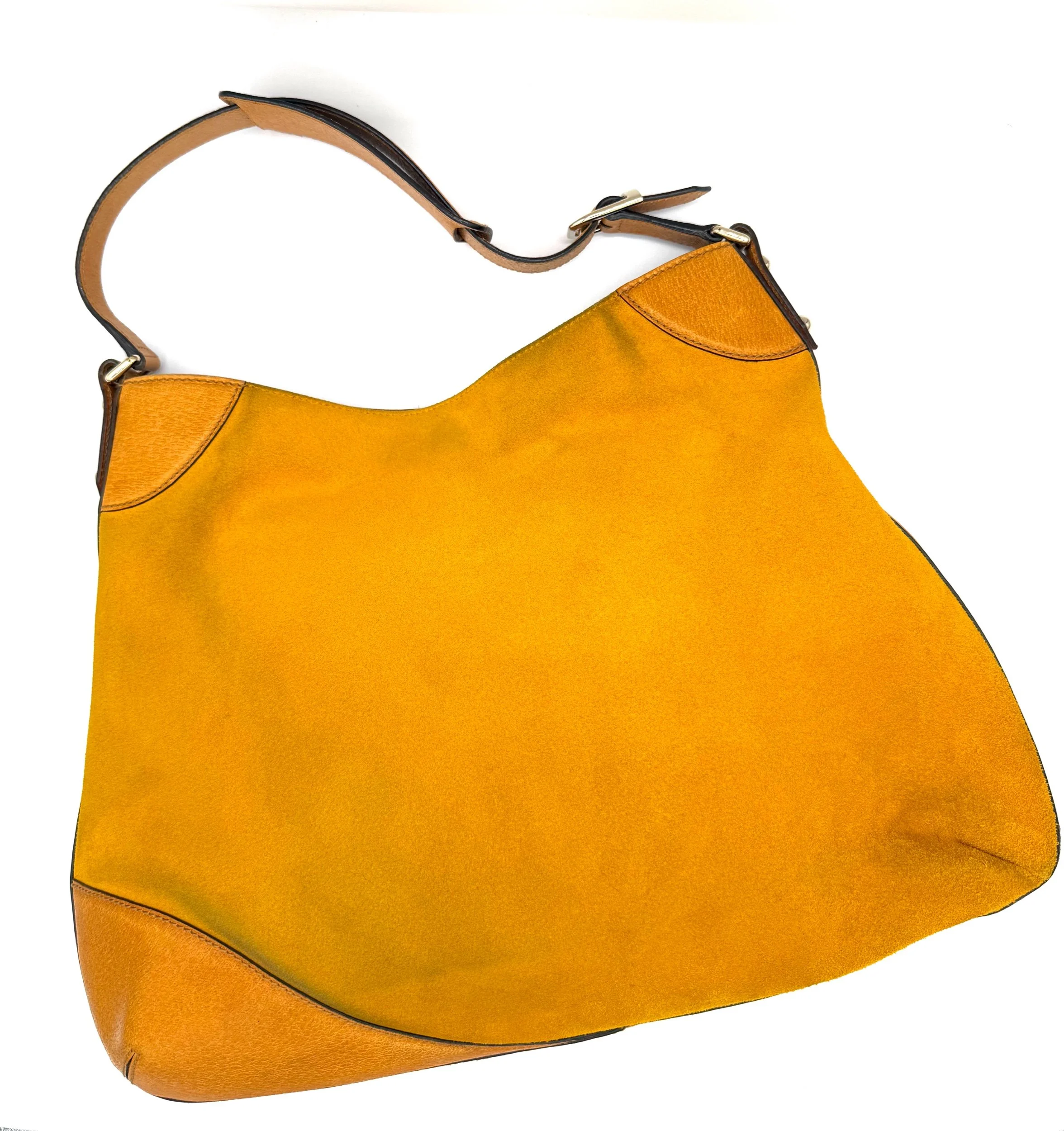 Gucci Yellow Horsebit Bag Back