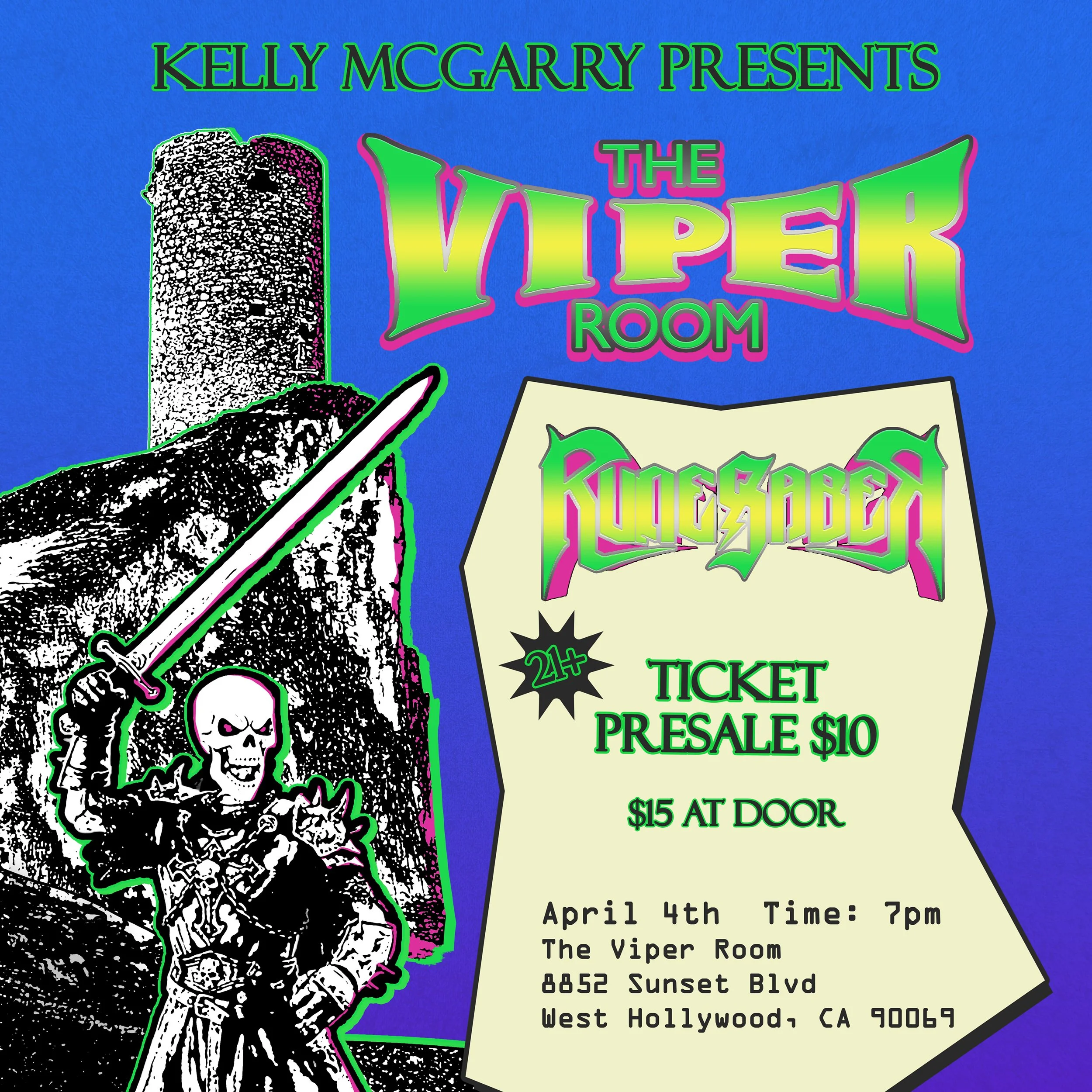 Runesaber at The Viper Room