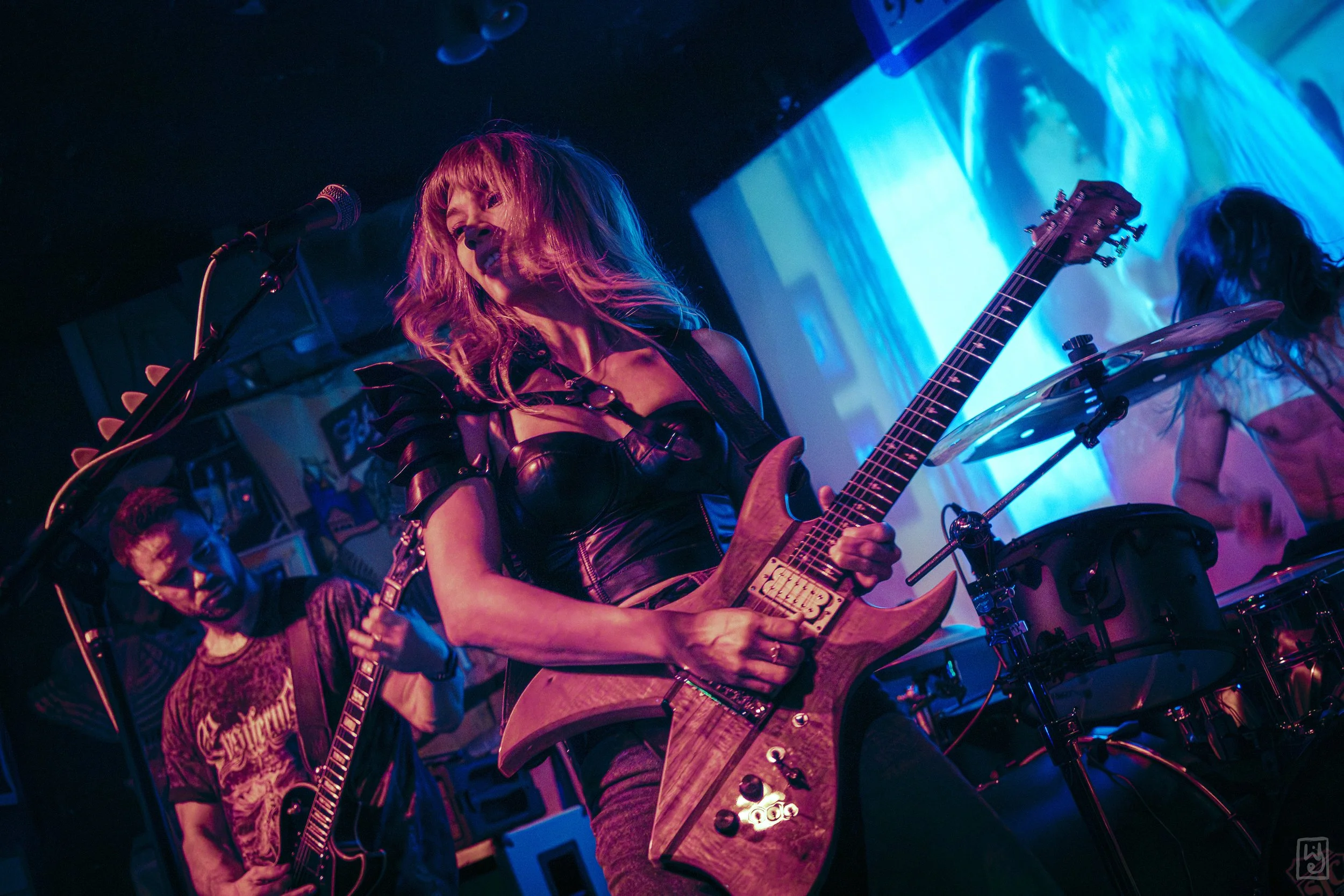 Shaynie Rhoads of Runesaber - Heavy Metal Band form San Diego, CA