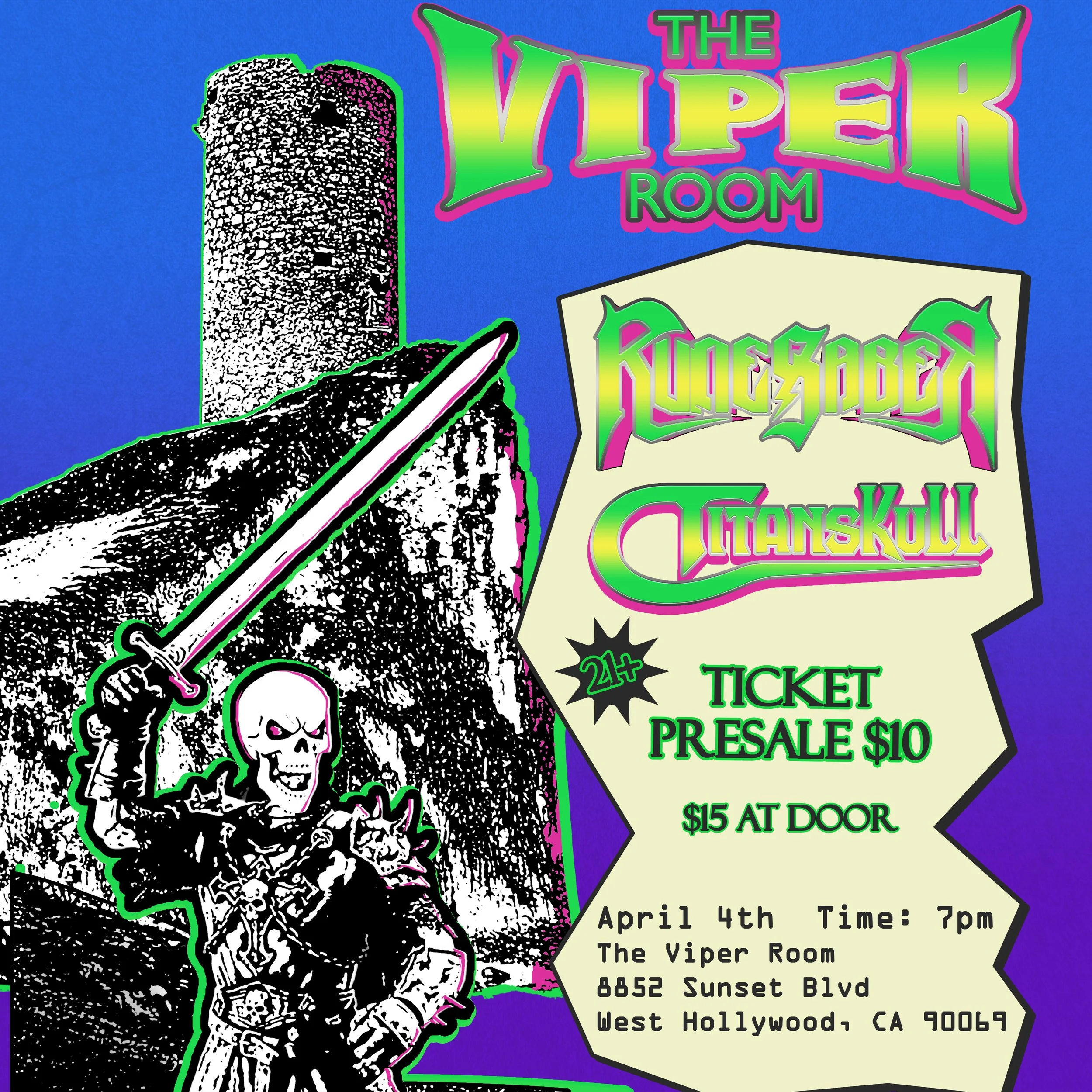 Runesaber at The Viper Room