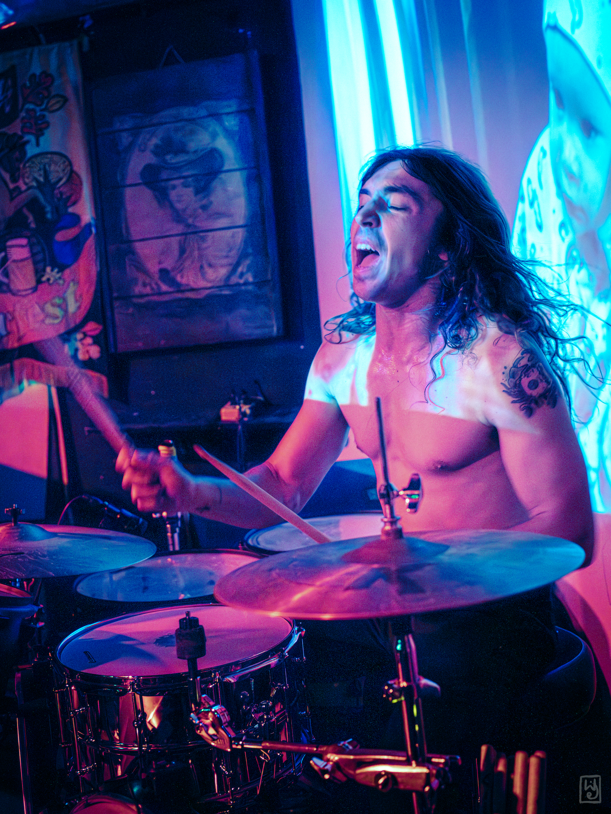 Blake Dutra in Runesaber - Heavy Metal Band from San Diego, CA