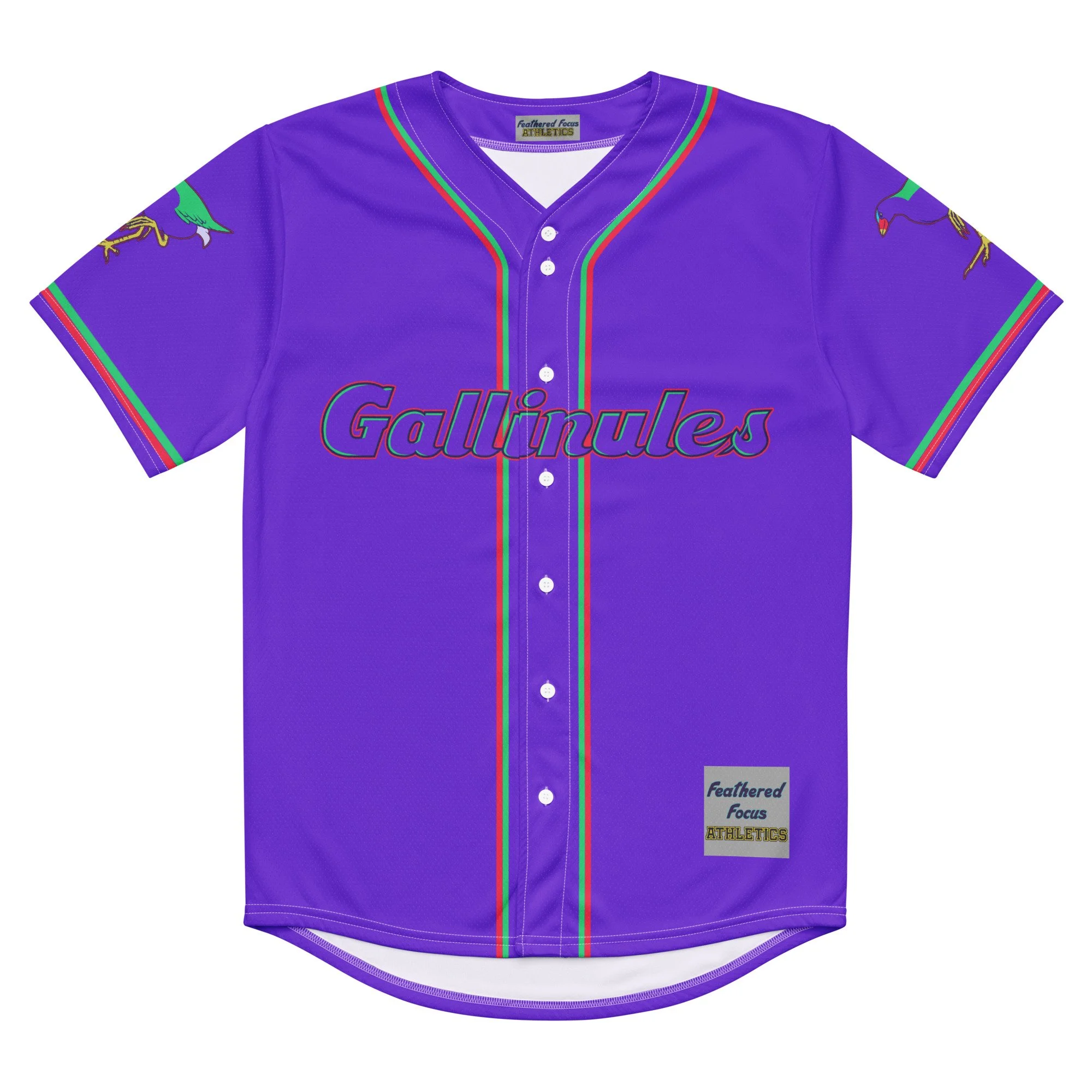 Gallinules Recycled baseball jersey