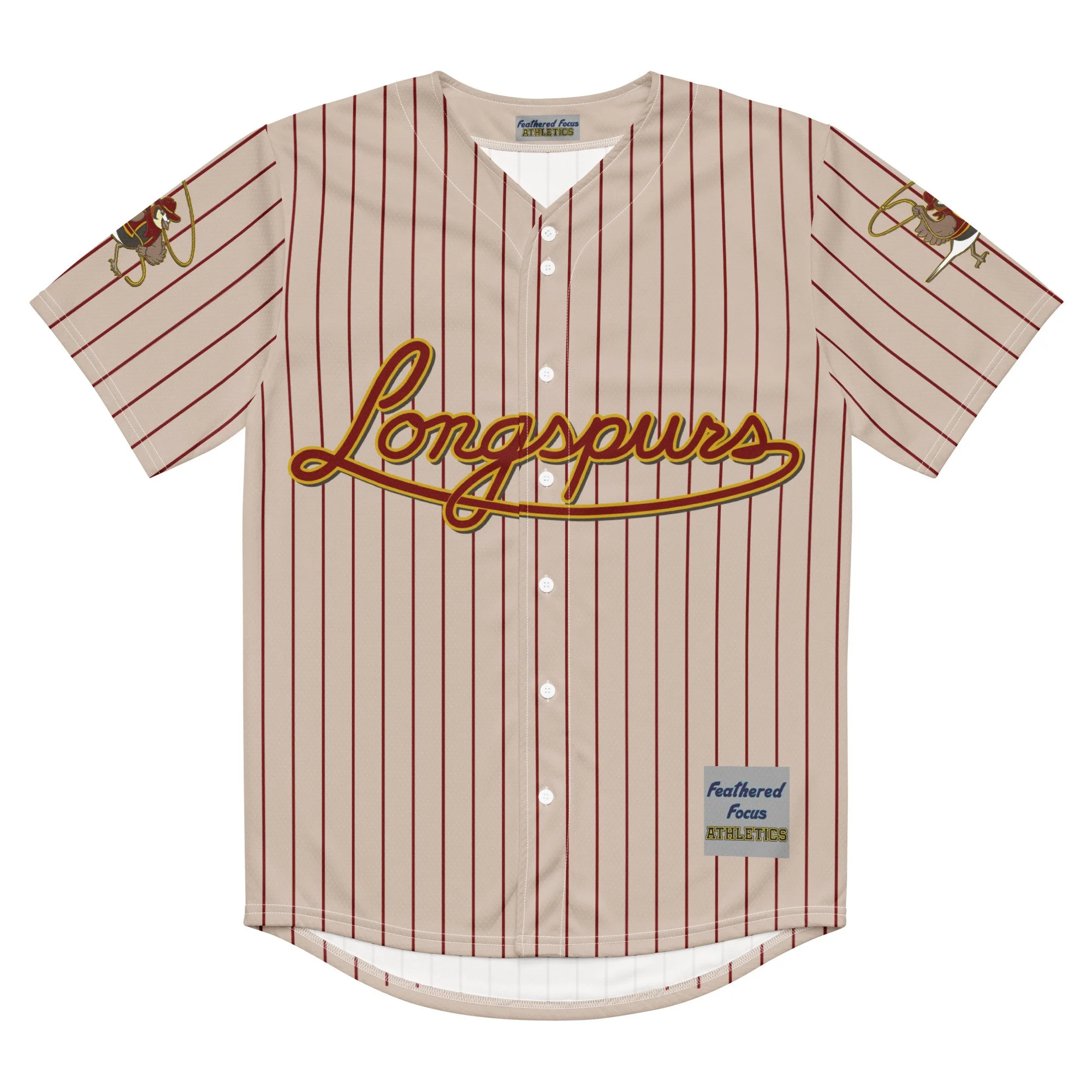 Longspurs Recycled baseball jersey
