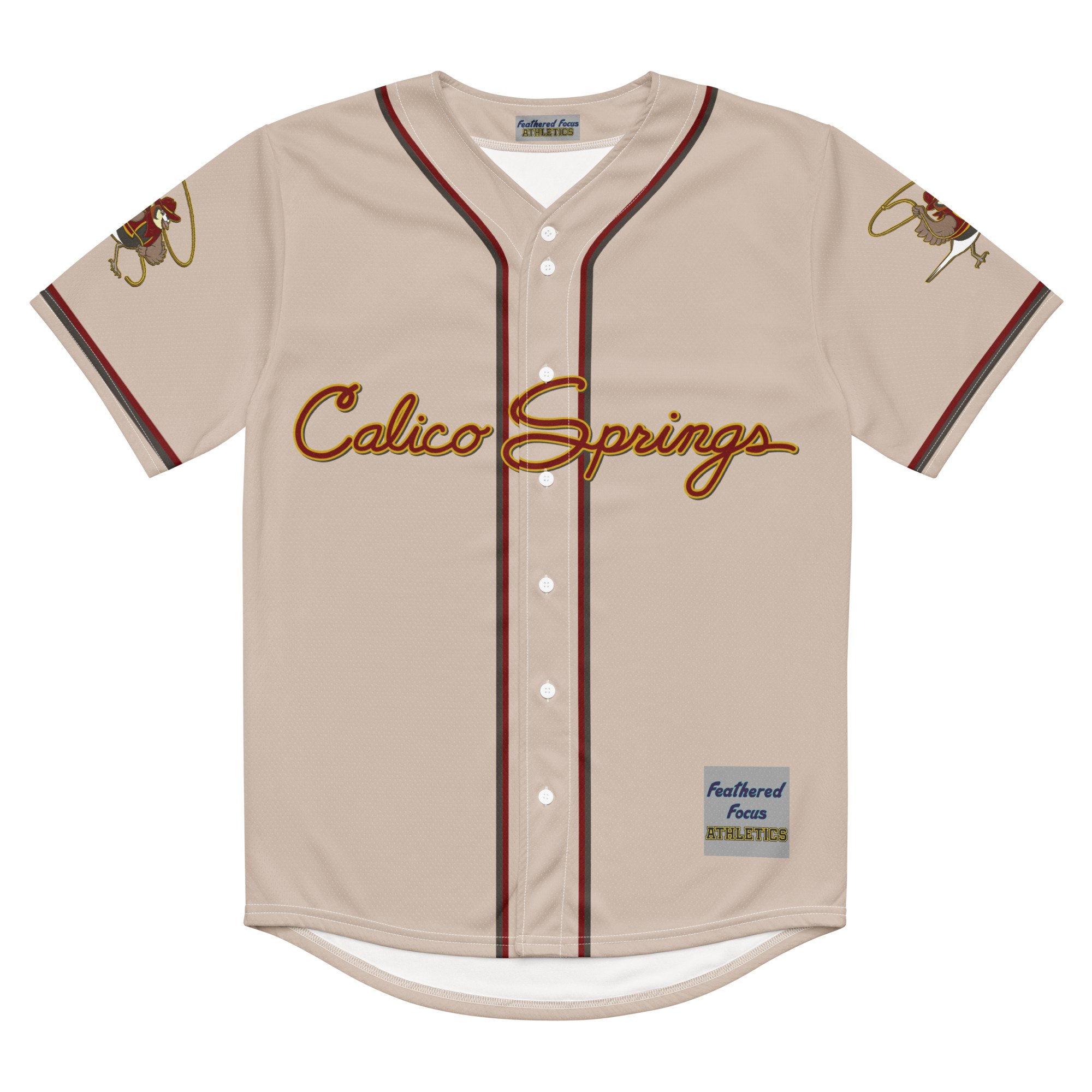 Calico Springs Longspurs Recycled baseball jersey