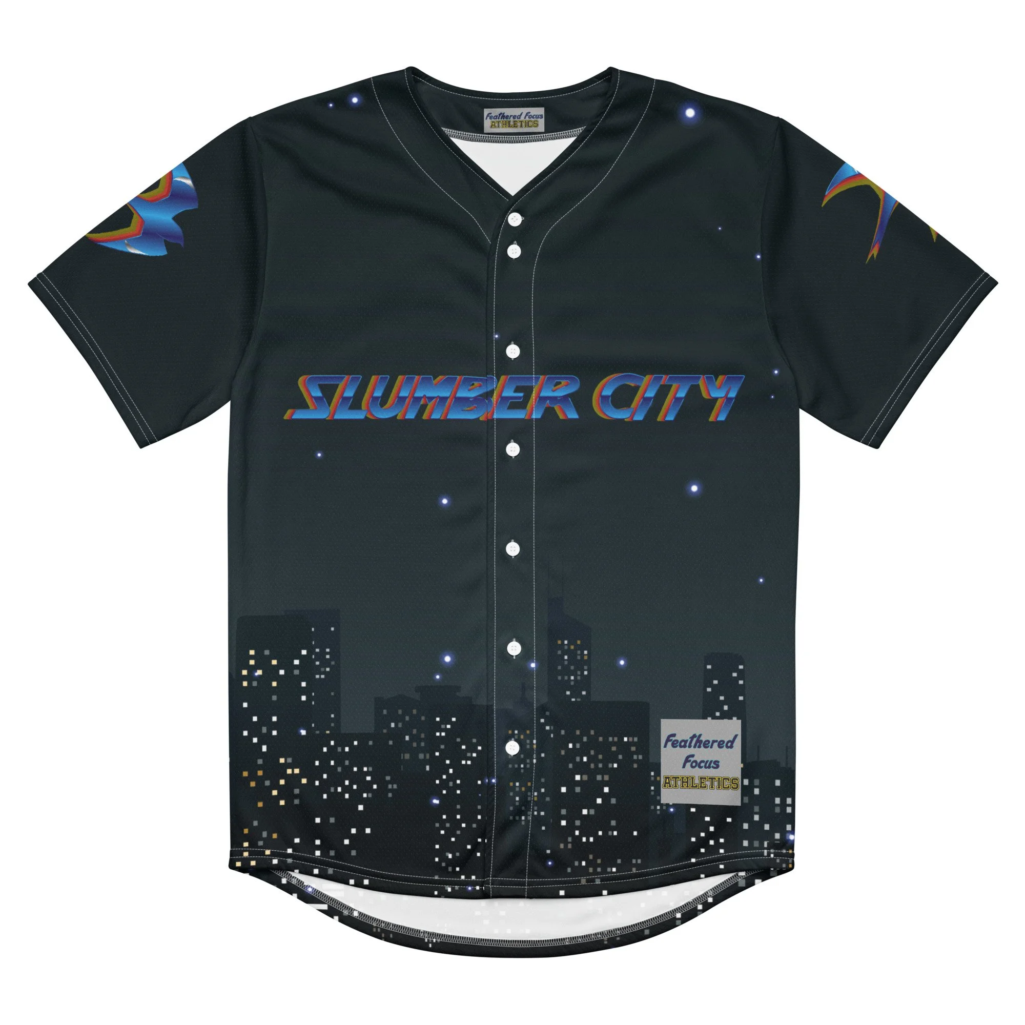 Slumber City Nighthawks Recycled baseball jersey