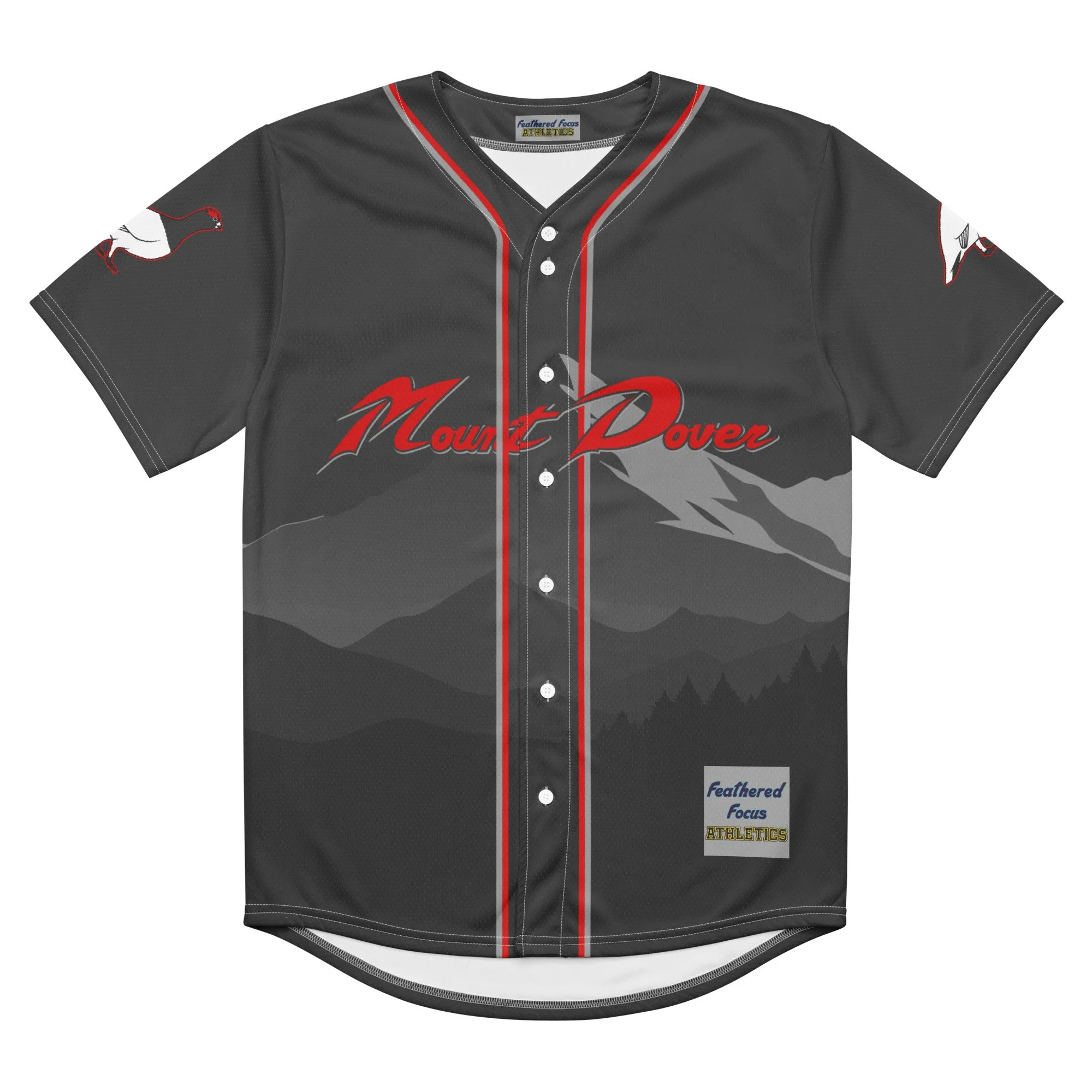 Mount Dover Ptarmigans Recycled baseball jersey
