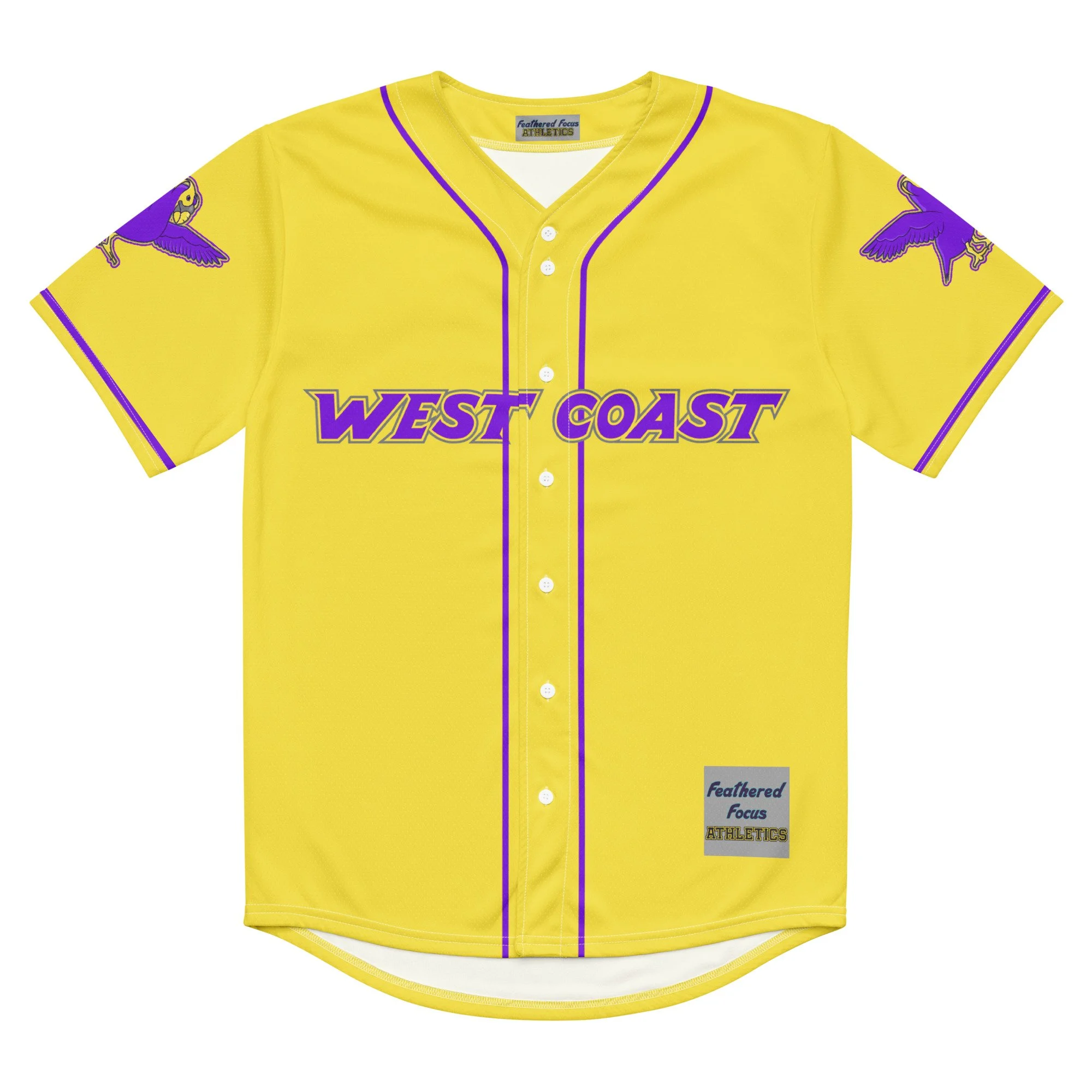 West Coast Puffins Recycled baseball jersey