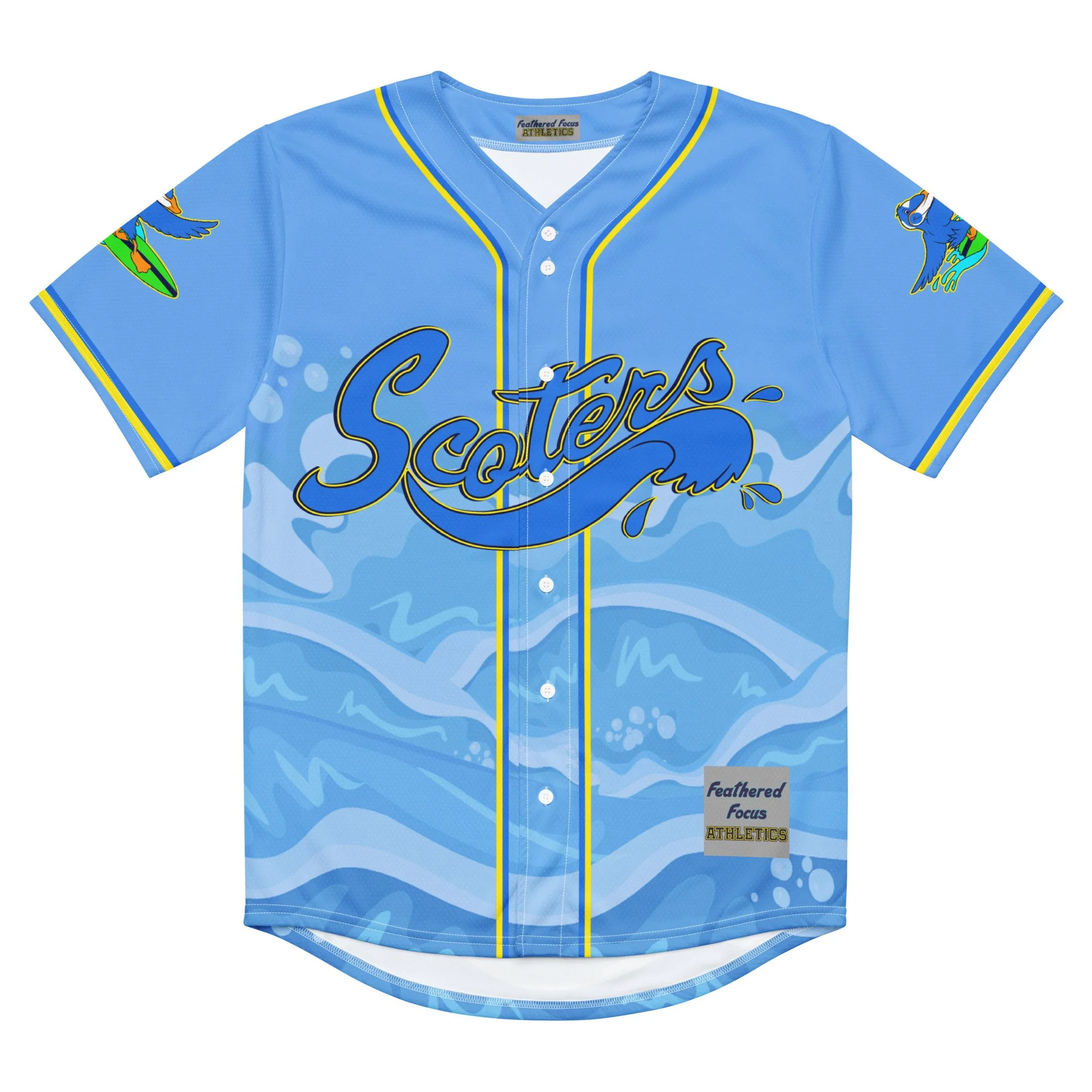 Scoters Recycled baseball jersey