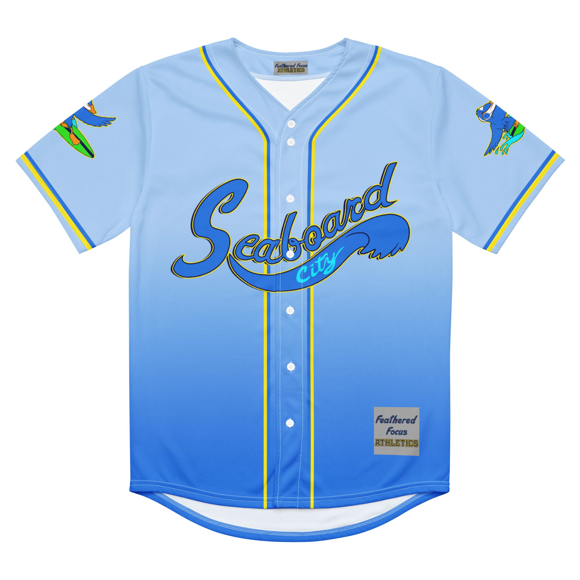 Seaboard City Scoters Recycled baseball jersey