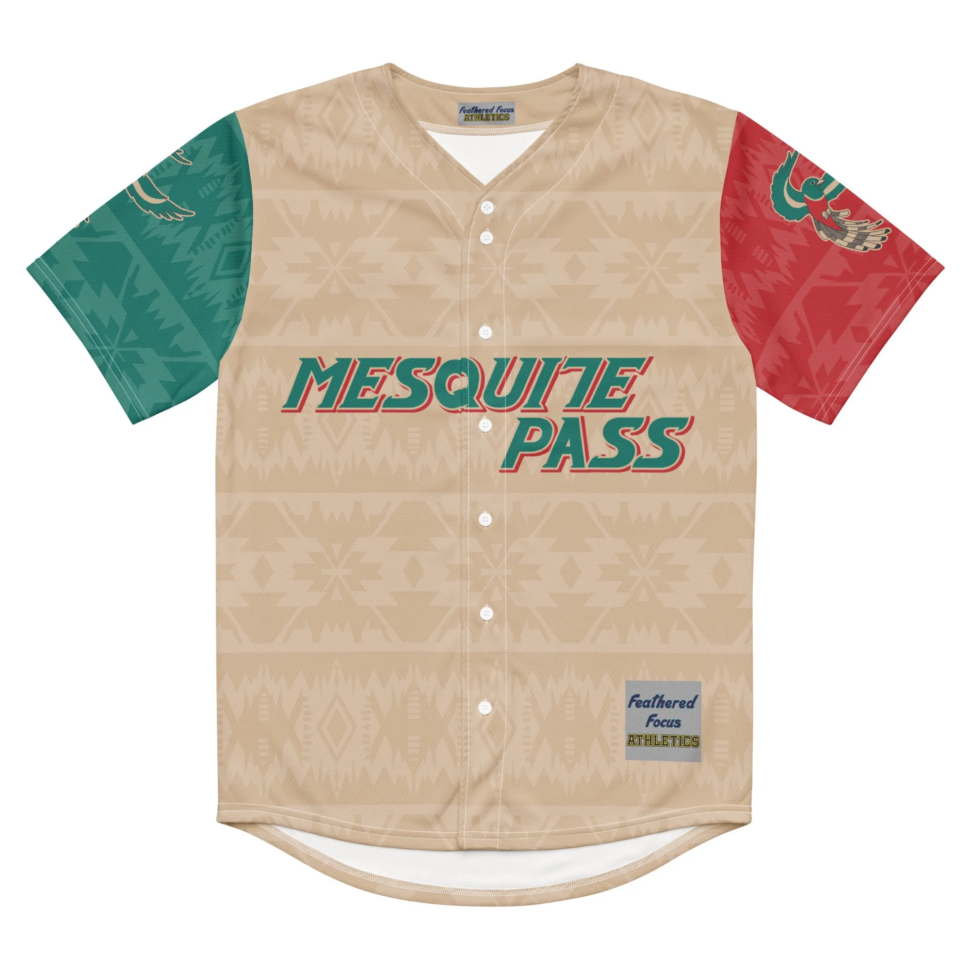 Mesquite Pass Trogons Recycled baseball jersey