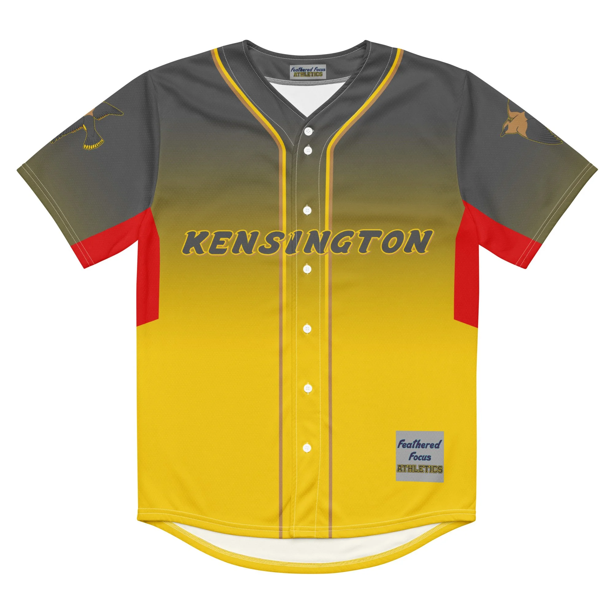 Kensington Waxwings Recycled baseball jersey