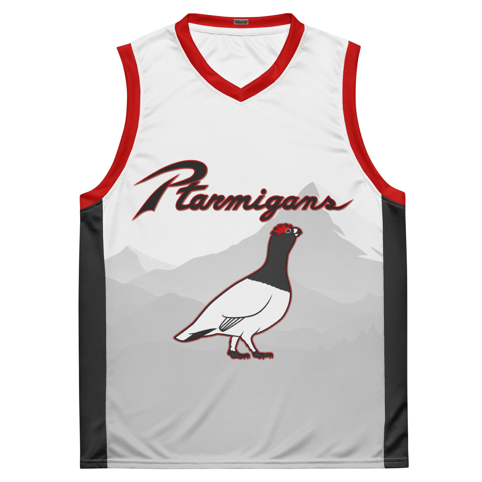 Ptarmigans basketball jersey