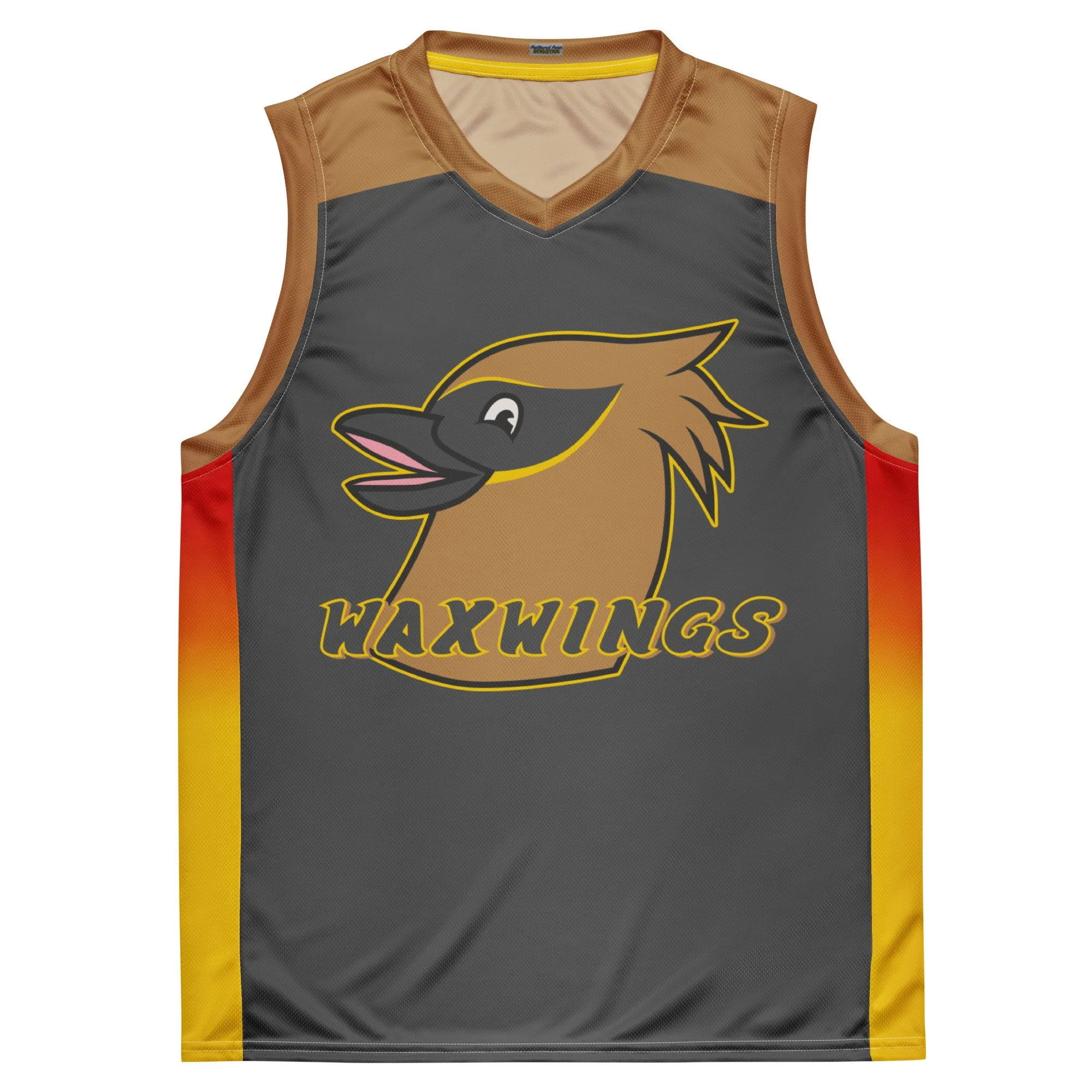Waxwings basketball jersey