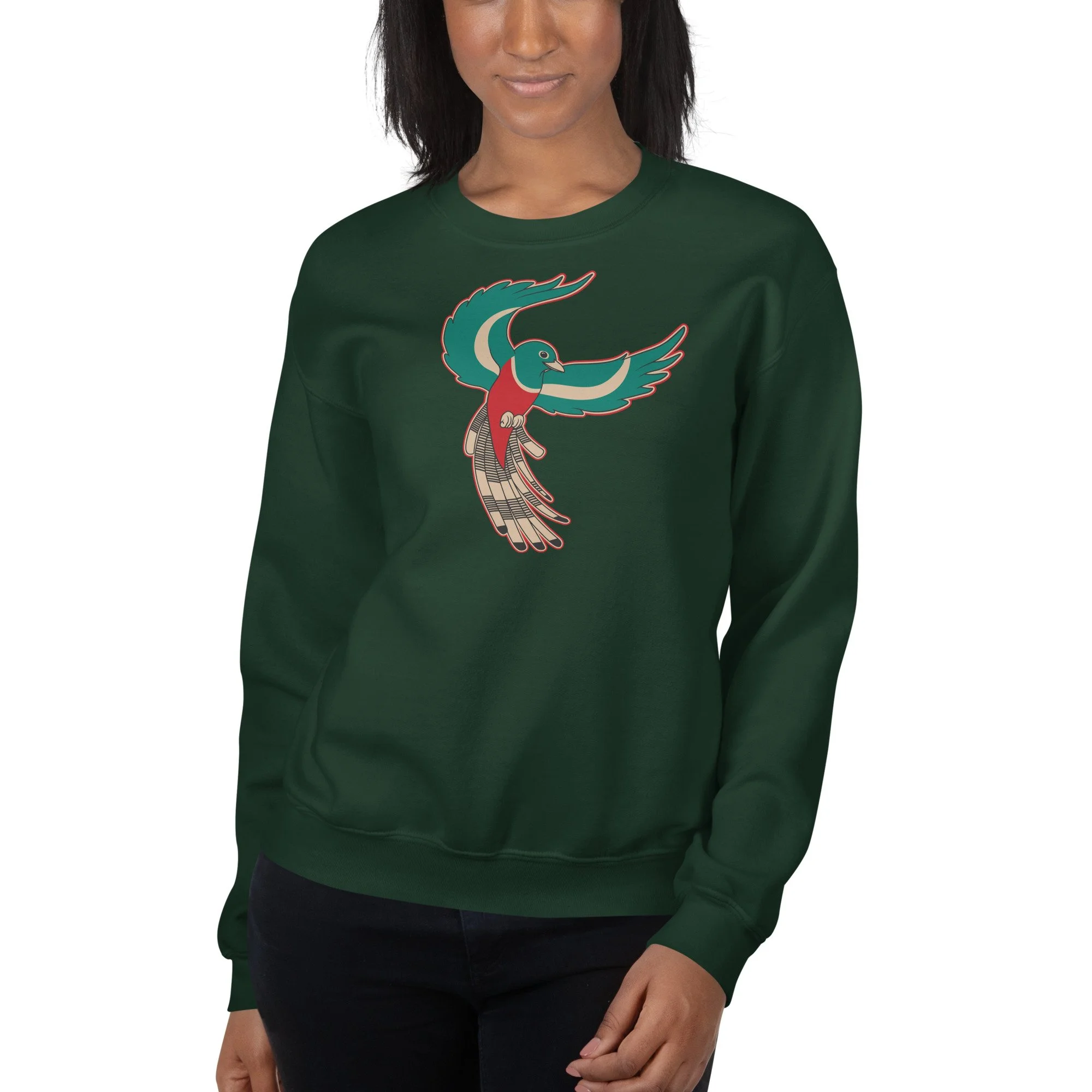 unisex-crew-neck-sweatshirt-forest-green-front-693f8a7834d09.jpg