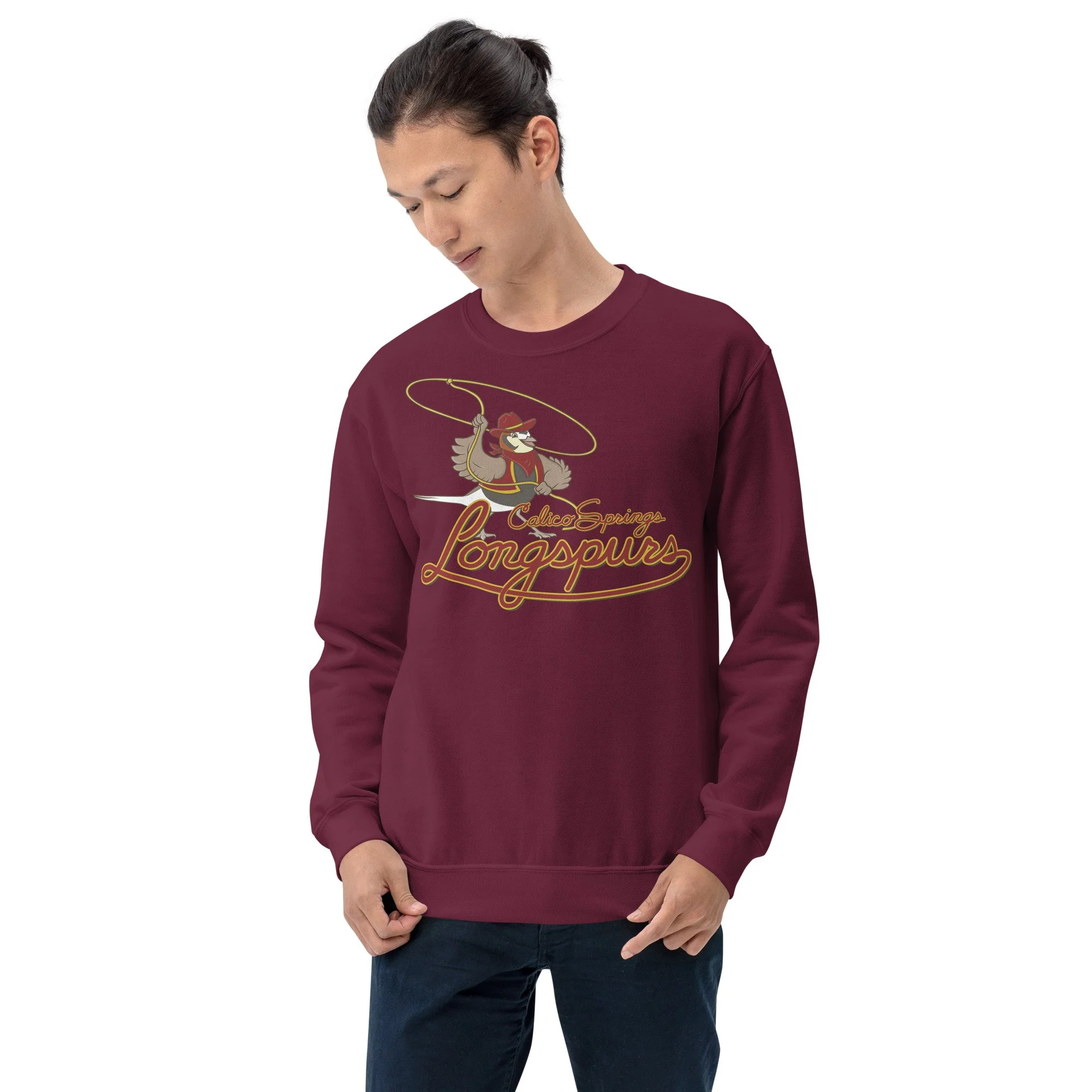 unisex-crew-neck-sweatshirt-maroon-front-693ca573a70e9.jpg